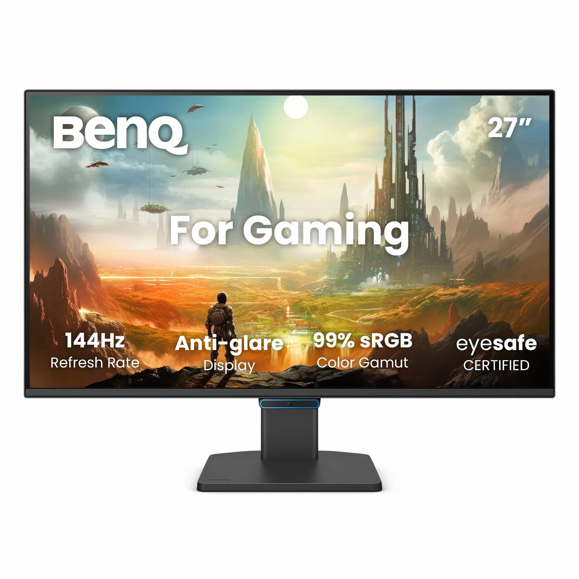 BenQ GW2790CE 27" 1080p FHD 144Hz IPS Eye-Care Home Office Monitor, USB-C, 1080 x 1920, Visual Optimizer, bez migotania, Low Blue Light, super wąska ramka, certyfikat TÜV, Eye-Care U