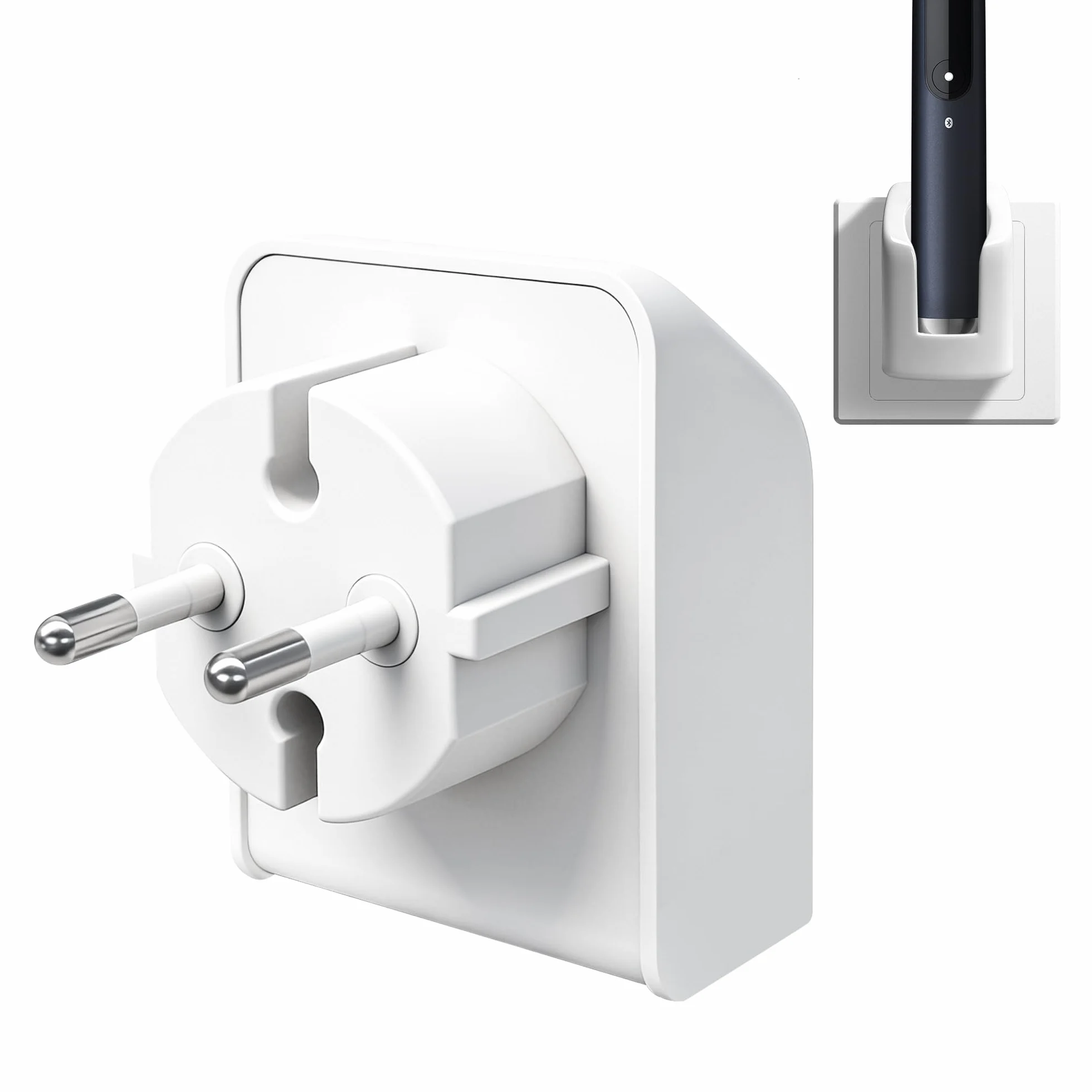 Elektryczna szczoteczka do zębów, stacja ładująca kompatybilna z Braun Oral B IO10 IO9 IO8 IO7, alternatywna ładowarka, magnetyczna ładowarka ścienna, gniazda UE do elektrycznej szczoteczki