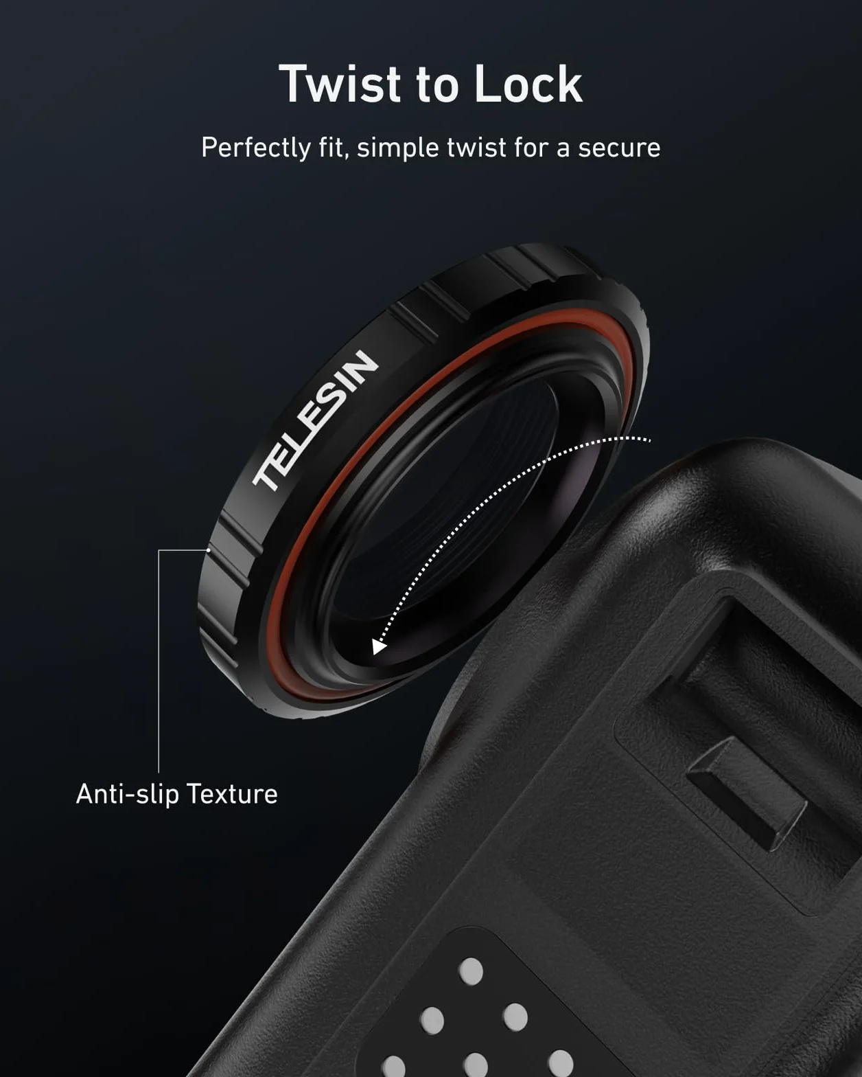 TELESIN Zestaw filtrów CPL ND do DJI Osmo Nano, filtr CPL ND8 ND16 ND32 + szkło ochronne Folie ochronna wyświetlacza, filtr neutralno-cieniujący i polaryzacyjny, szkło optyczne HD, akcesoria do kamery