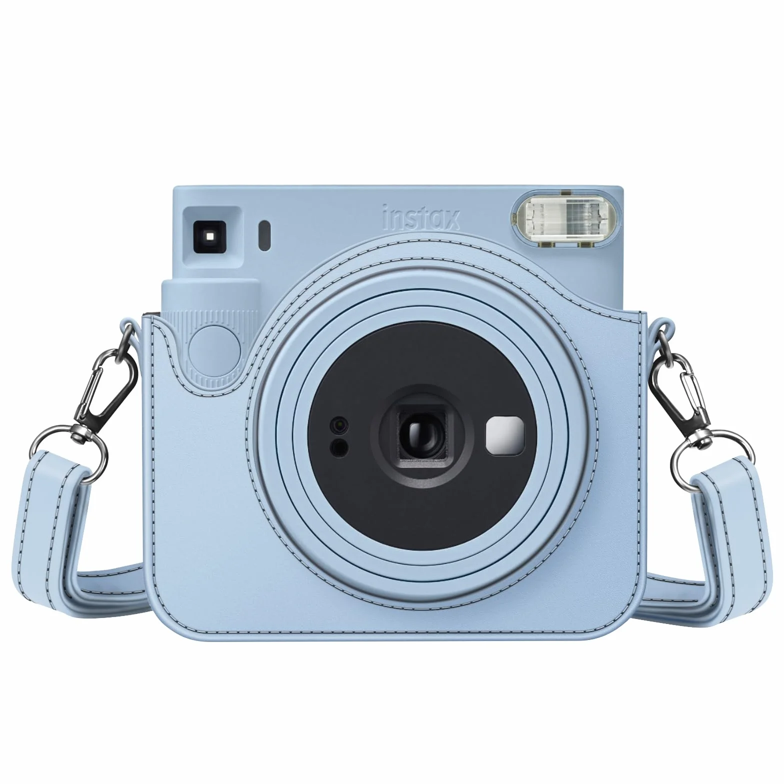 Fintie Etui na aparat fotograficzny Fujifilm Instax Square SQ1 / Instax Square SQ40 - Premium pokrowiec ochronny podróżny torba na aparat etui ze zdejmowanym paskiem, niebieski