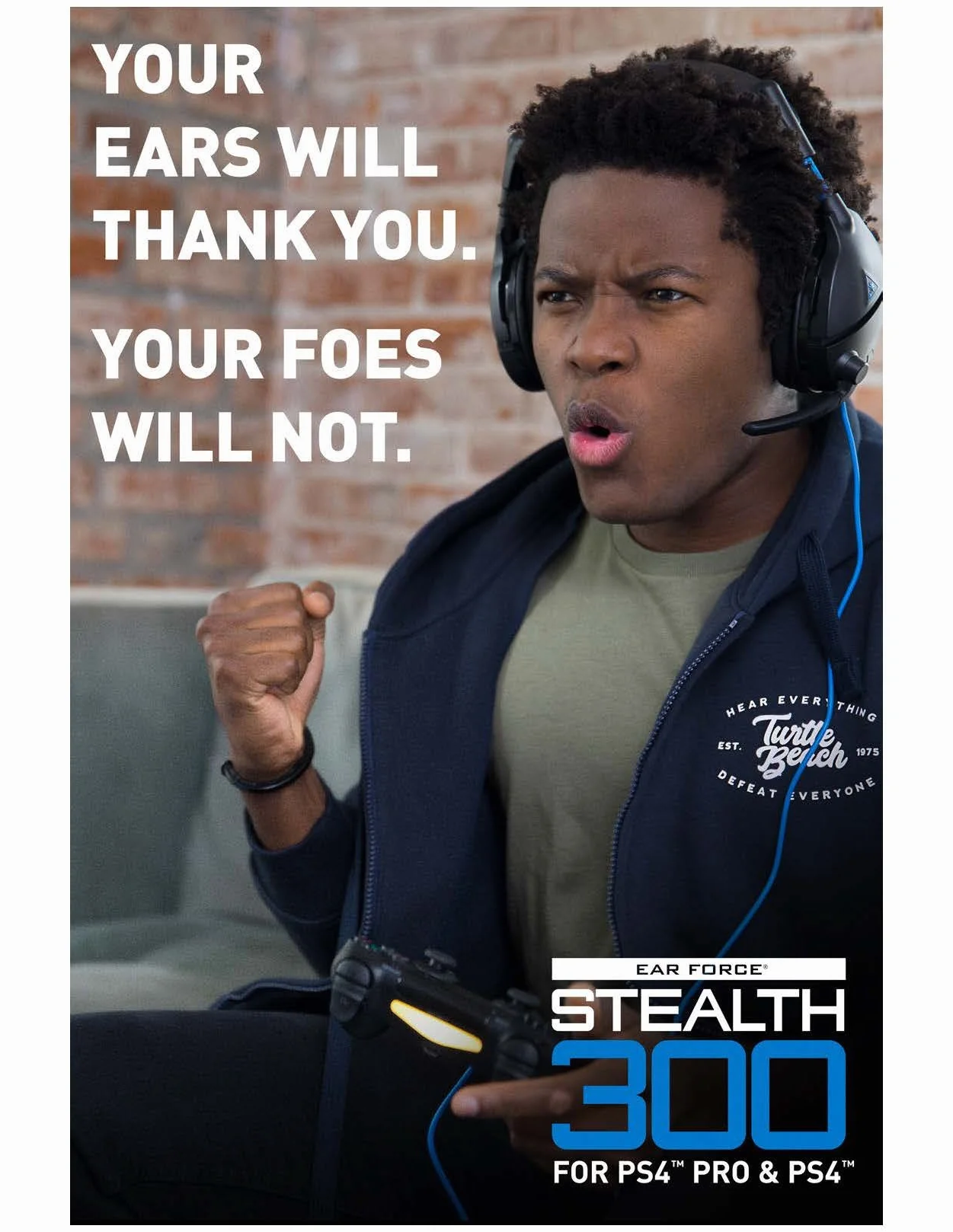 Turtle Beach Stealth 300 Amplified Wired Gaming Headset forPlayStation 4