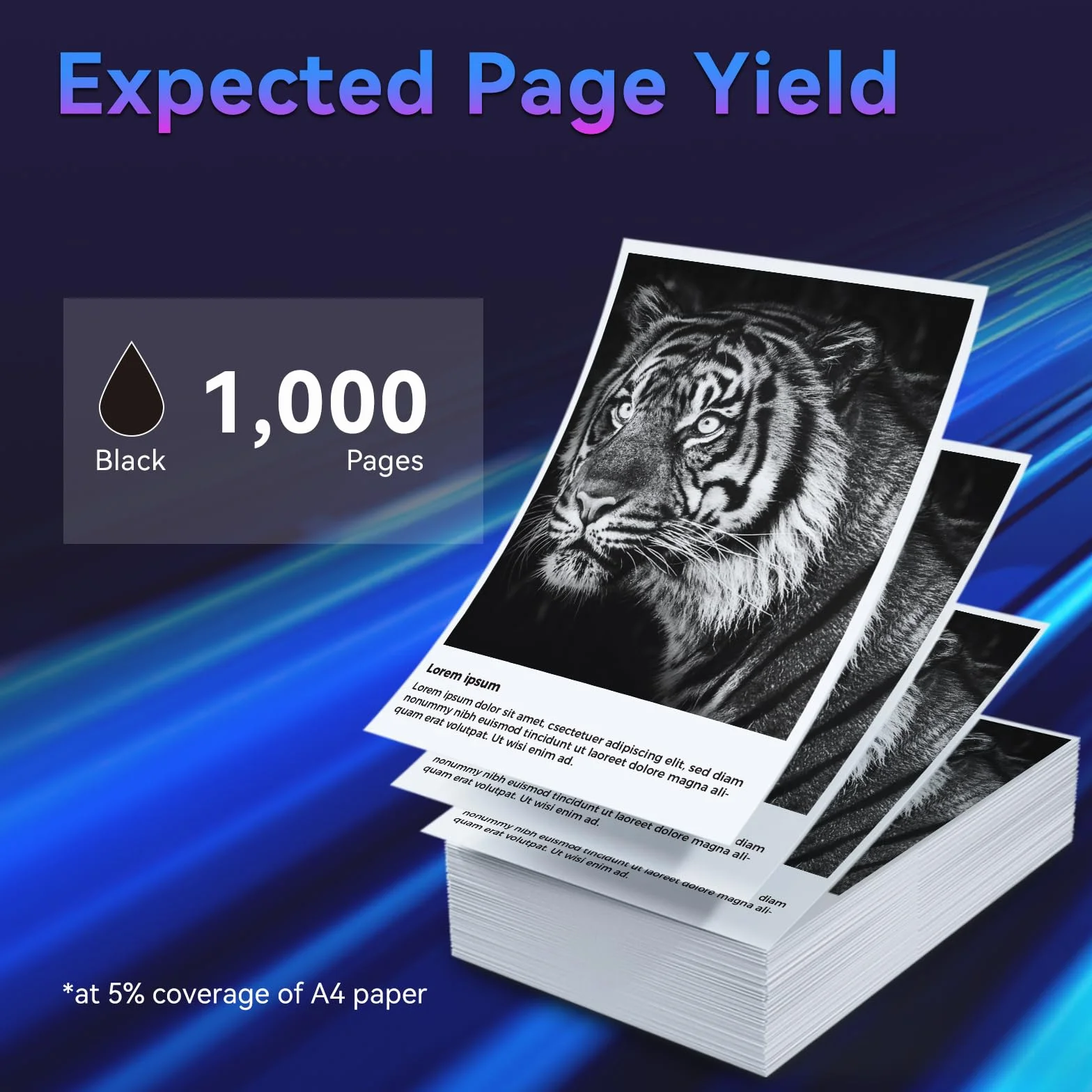 ZIPRINT 106a W1106a Toner kompatybilny z HP 106A do HP Laser 107w Toner | Kompatybilny z Hp laser MFP 135wg Toner 135a MFP 137fnw 137fwg 135w 107a 107r 135r (czarny-1P)