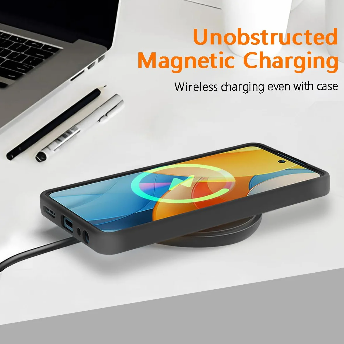 Etui Bumper do Motorola Edge 60 Pro/Moto Edge 60 Pro, pokrowiec ochronny przeciw odciskom palców, odporny na wstrząsy miękki pokrowiec na telefon odporny na wstrząsy i łatwy do czyszczenia