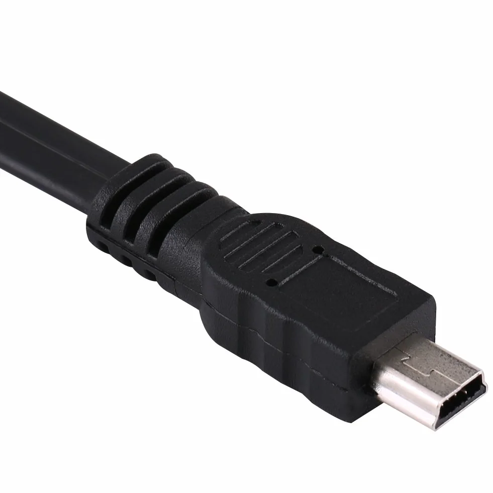 DEWIN Kabel OBD2 USB, 180 cm Auto OBD-II OBD2 EOBD 16-stykowy przedłużacz diagnostyczny do mini kabla USB