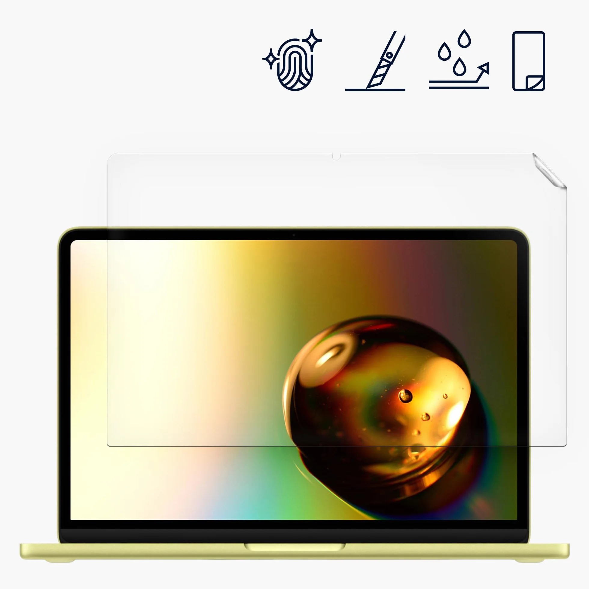 kwmobile Folia ochronna na ekran Apple MacBook Neo – matowa, antyodblaskowa osłona ekranu laptopa