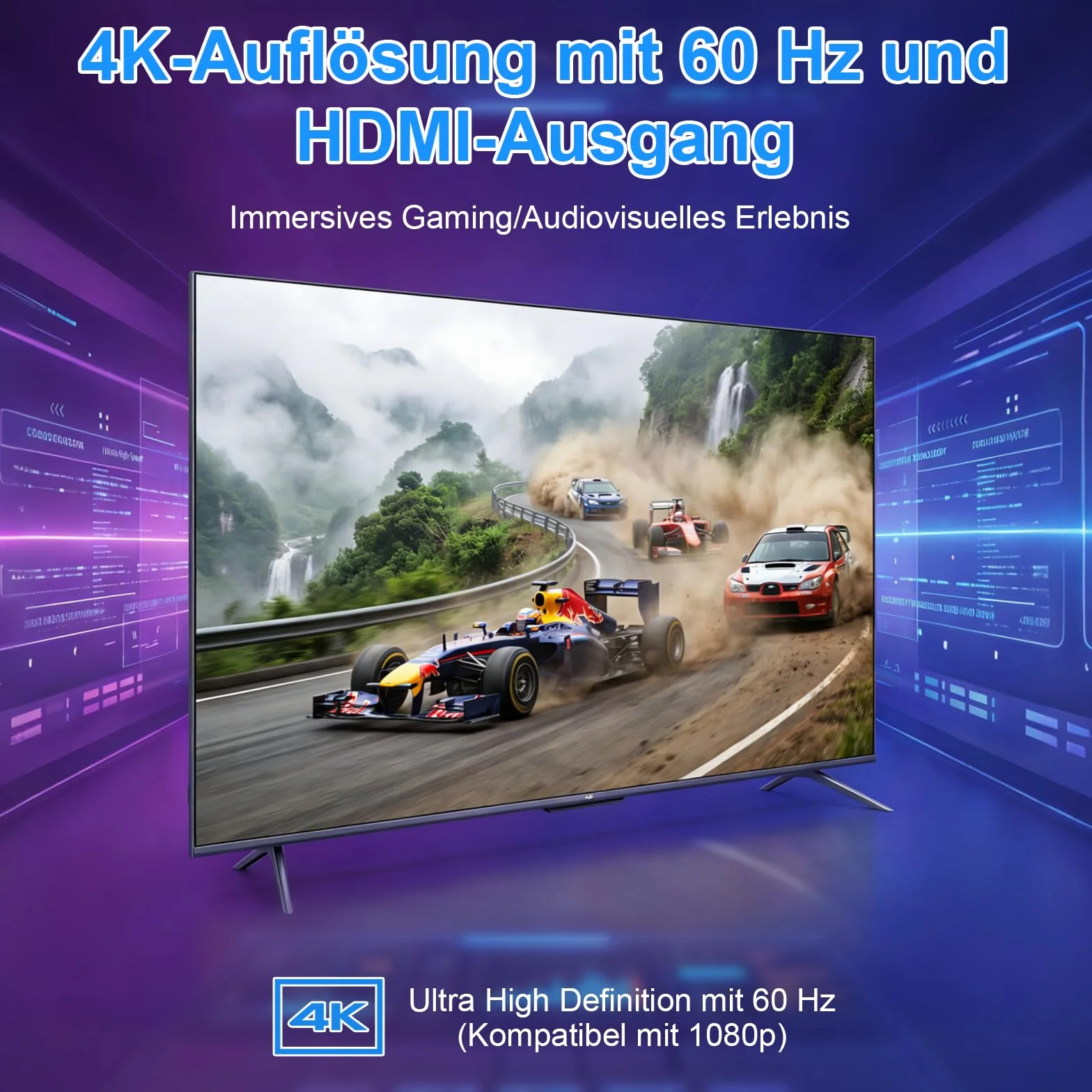 HDMI ARC Audio Extractor 4K 60Hz HDMI adapter optyczny na 3,5 mm konwerter rozdzielacz, przetwornik cyfrowy analogowy 192 kHz DAC, SPDIF TOSLINK Optical i wyjście audio stereo 3,5 mm, obsługuje LPCM