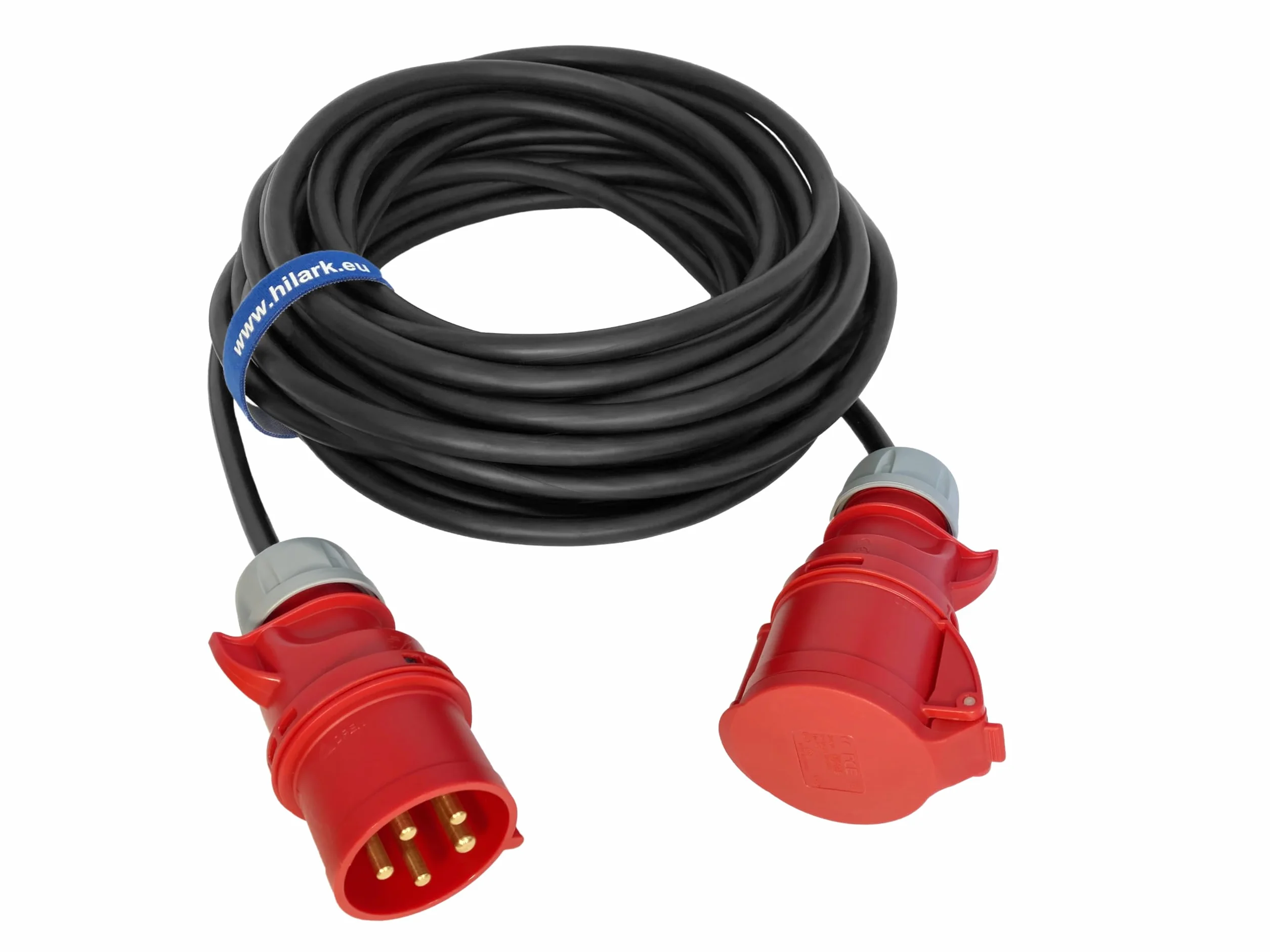 Hilark Cable Tech Przedłużacz siłowy elektryczny gumowy 32A OnPD H07RN-F 5x4 wytrzymały 10m