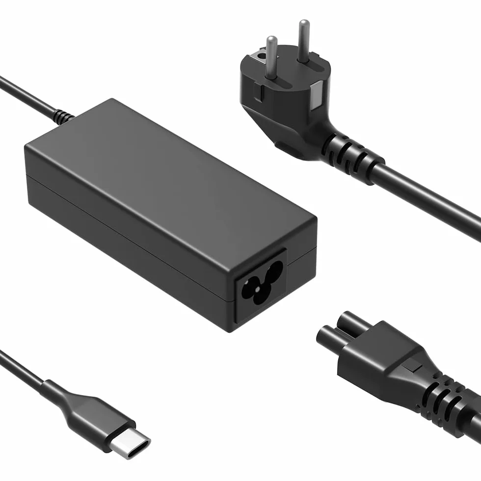 Chromebook ładowarka USB C 45 W do Lenovo Acer HP Dell Asus Samsung Chromebook Laptop zasilacz kabel do ładowania