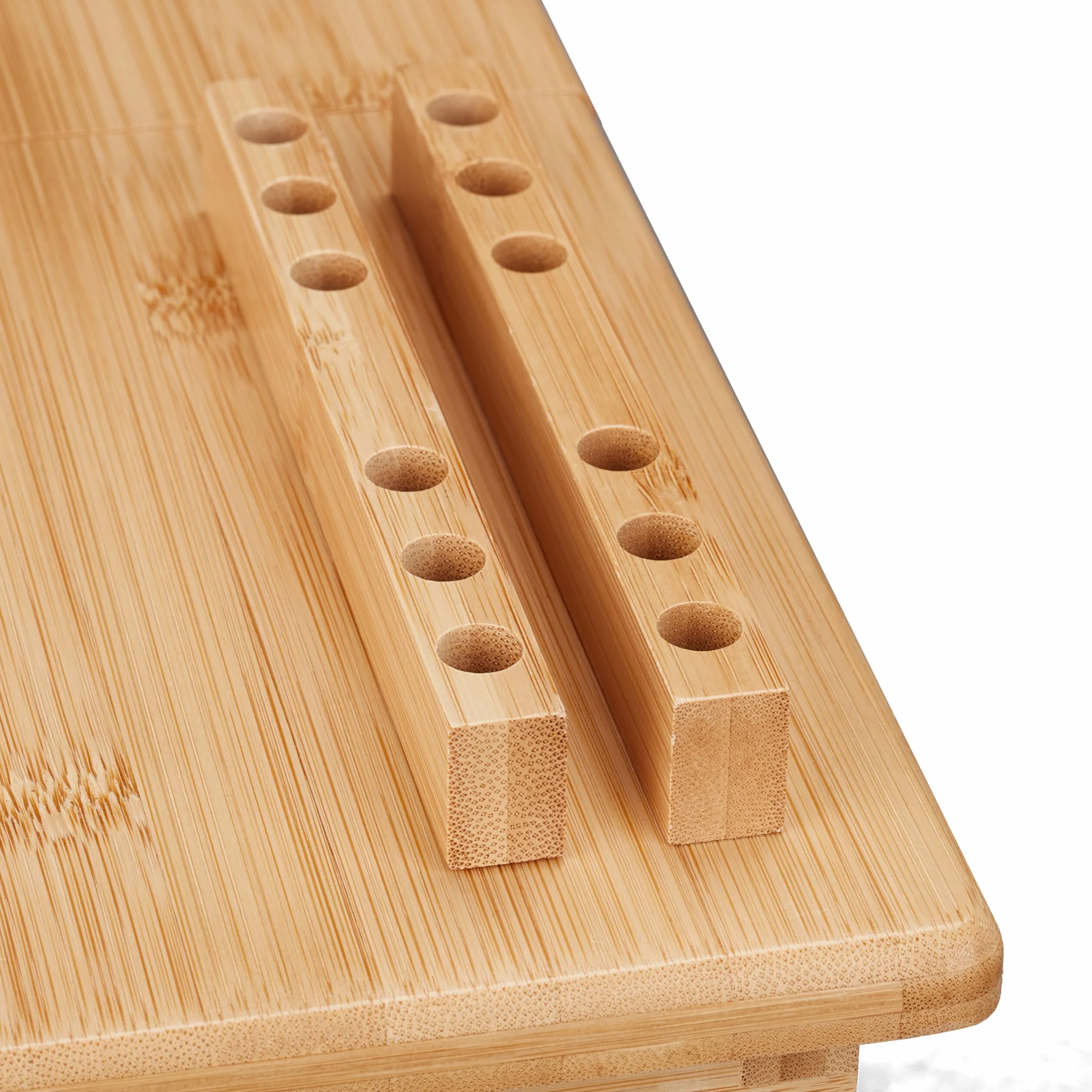 Relaxdays Stolik pod laptopa do łóżka i kanapy, składany stolik do łóżka, (wys. x szer. x gł.): 17,5 x 62 x 34 cm, bambus, szuflada i podkładka pod mysz, kolor naturalny