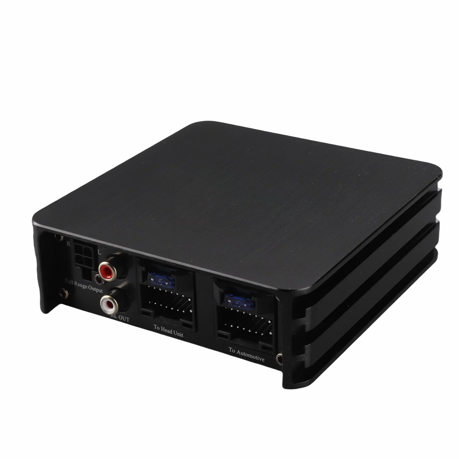 Pasuje do Wzmacniacza Samochodowego DSP dla Systemu 320W Ulepszona jakość Dźwięku Samochodowy Wzmacniacz Stereo do Samochodów z Korpusem ze Stopu Aluminium (6 kanałów)