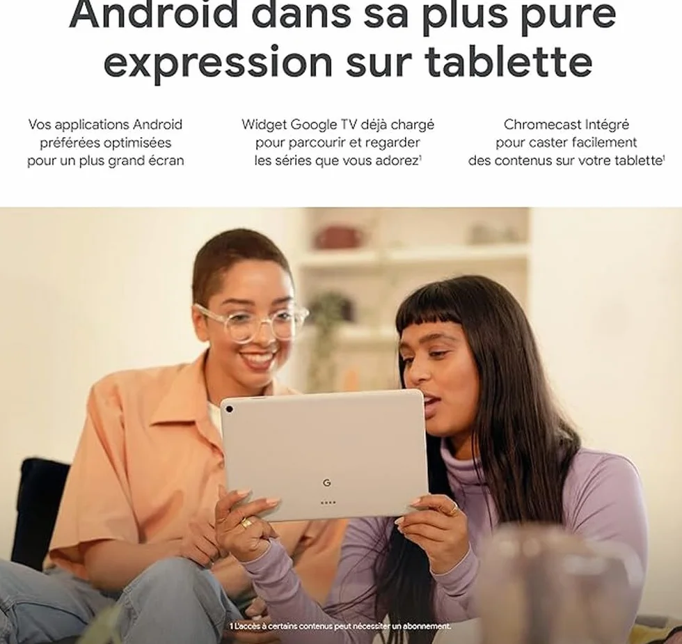 Google Pixel GMD6Z,GTU8P Tablet, Tensor, 8 GB RAM, 128 GB SSD, Android, QWERTY, Zielony, 11 Cali