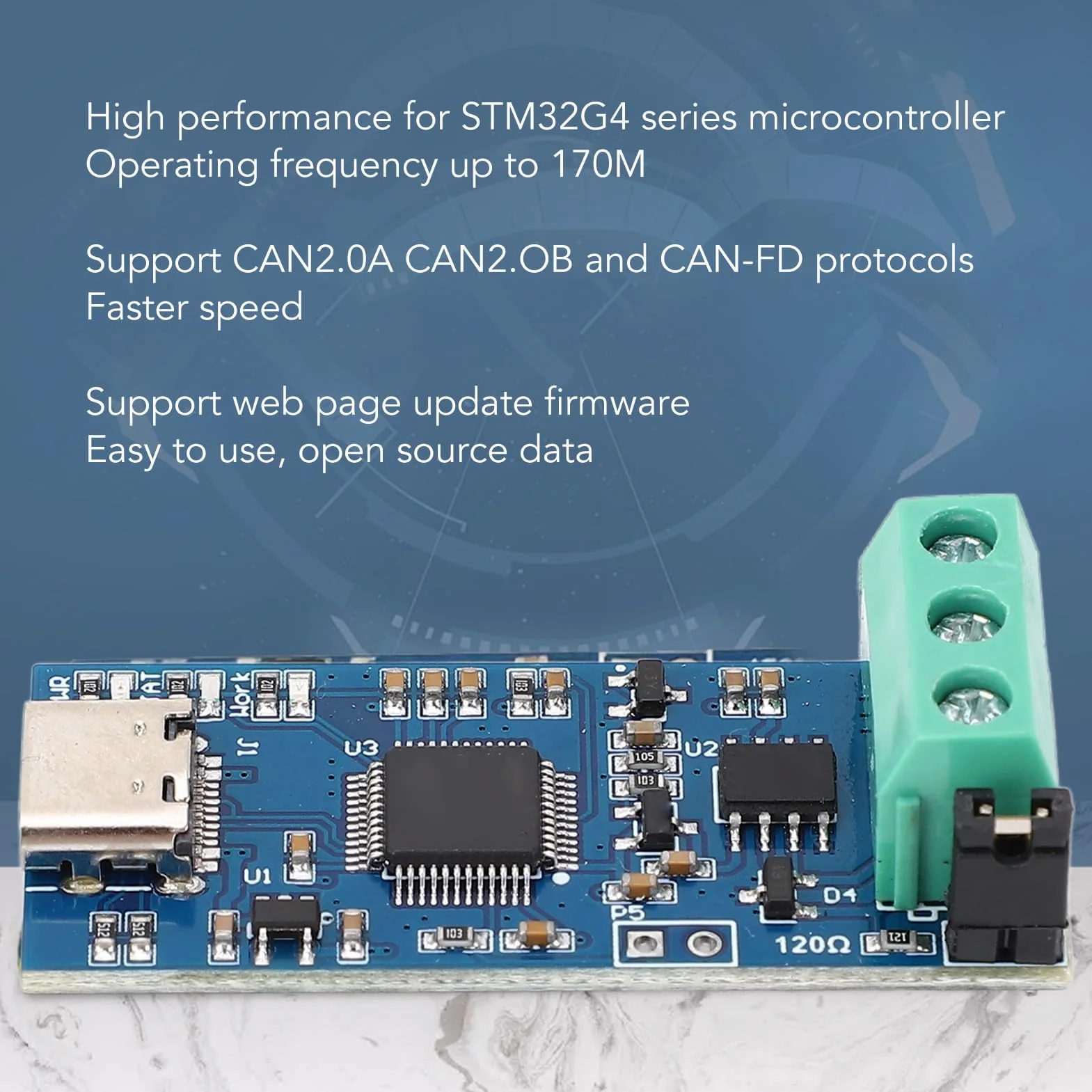 Konwerter USB na CAN Adapter Analizatora CAN 2.0A 2.0B CAN FD V2.0