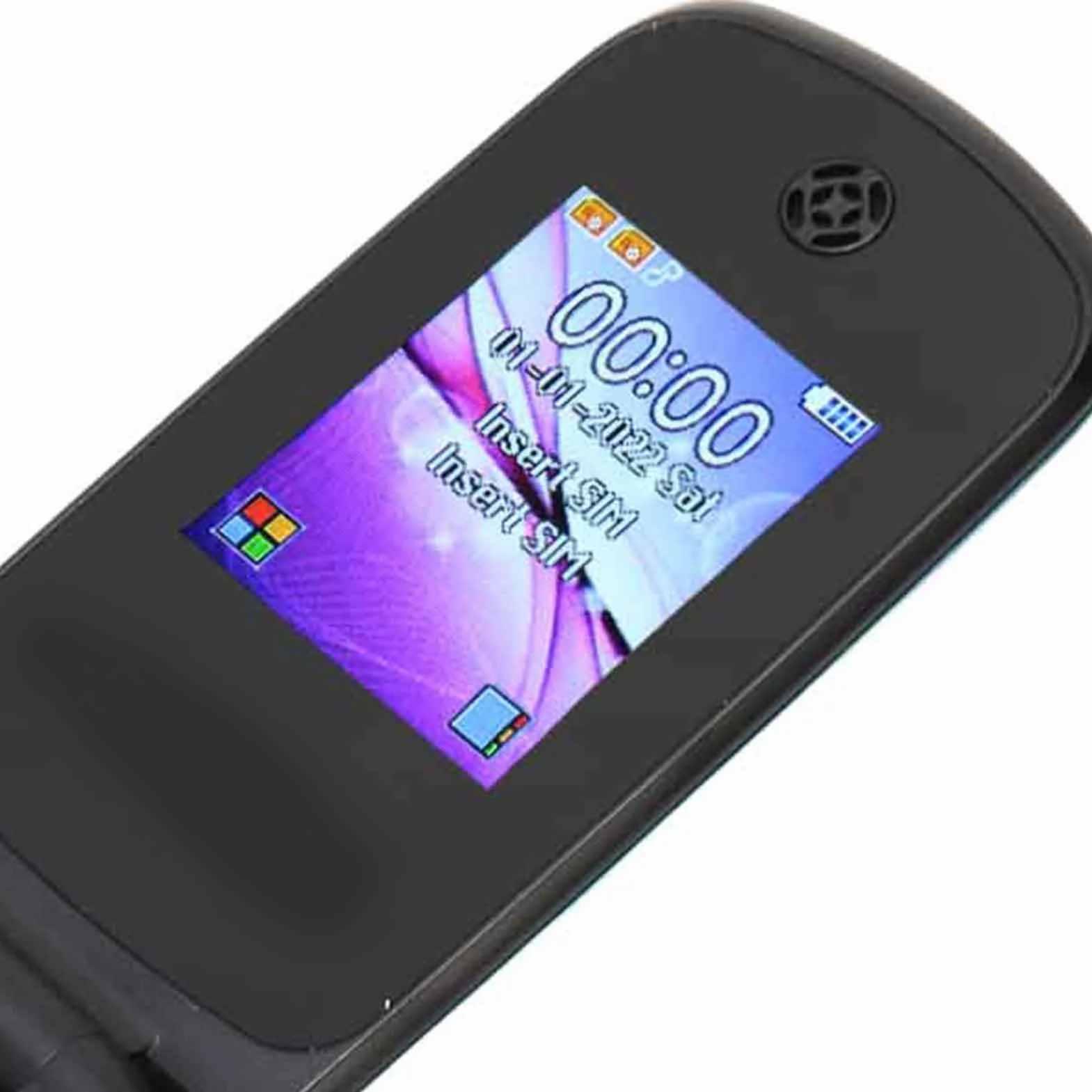 Telefon z klapką dla Seniorów Odblokowany, 3G LTE Dual SIM Telefon z Dużym Przyciskiem i Mocnym Głośnikiem Duże Klawisze i Diody LED Funkcja SOS Długi Czas Pracy Baterii, (Czarny)
