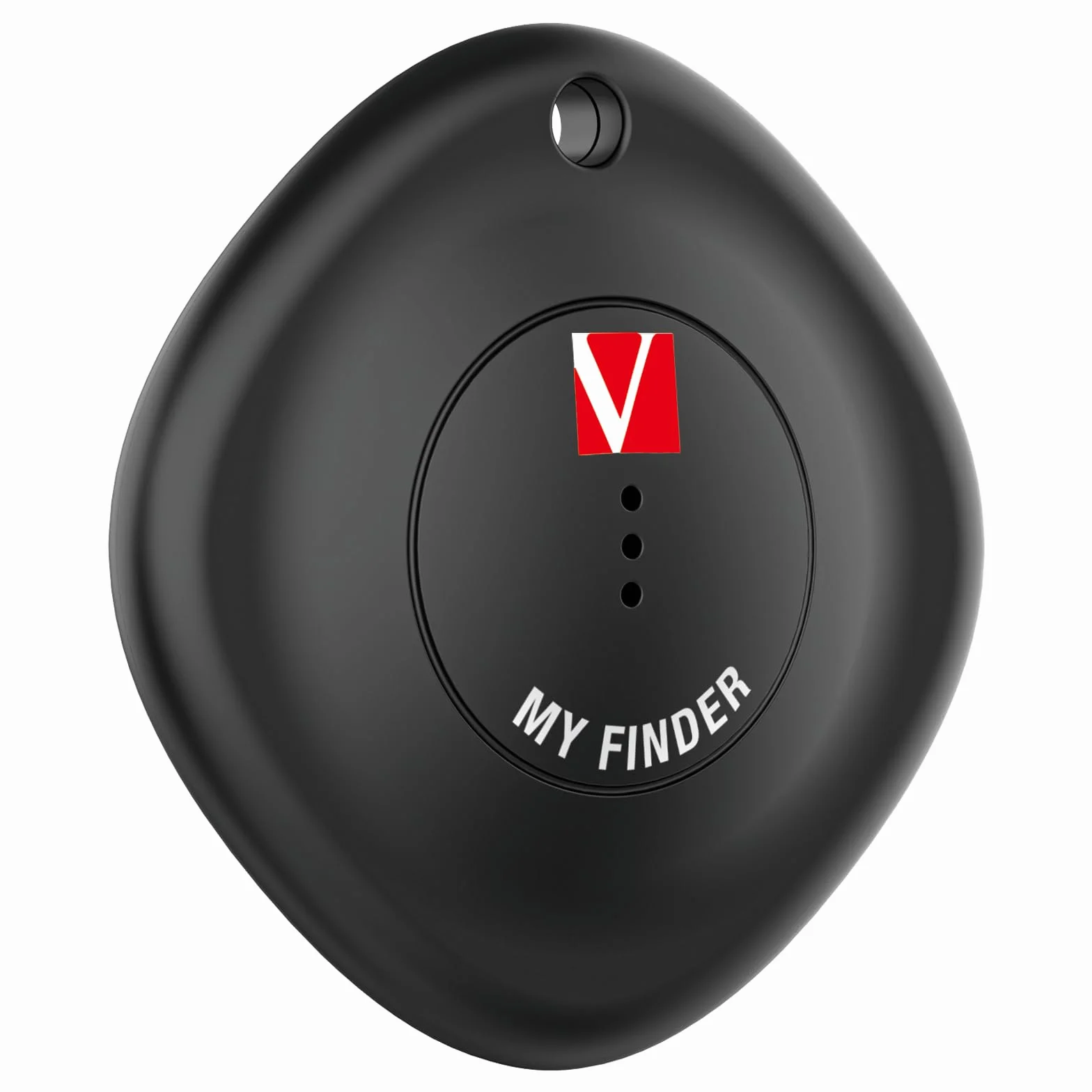 Verbatim My Finder, Bluetooth Tracker do plecaka, walizki, portfela, kluczy i innych przedmiotów, kompatybilny z Apple "Wo jest?", lokalizator kluczy z wymienną baterią