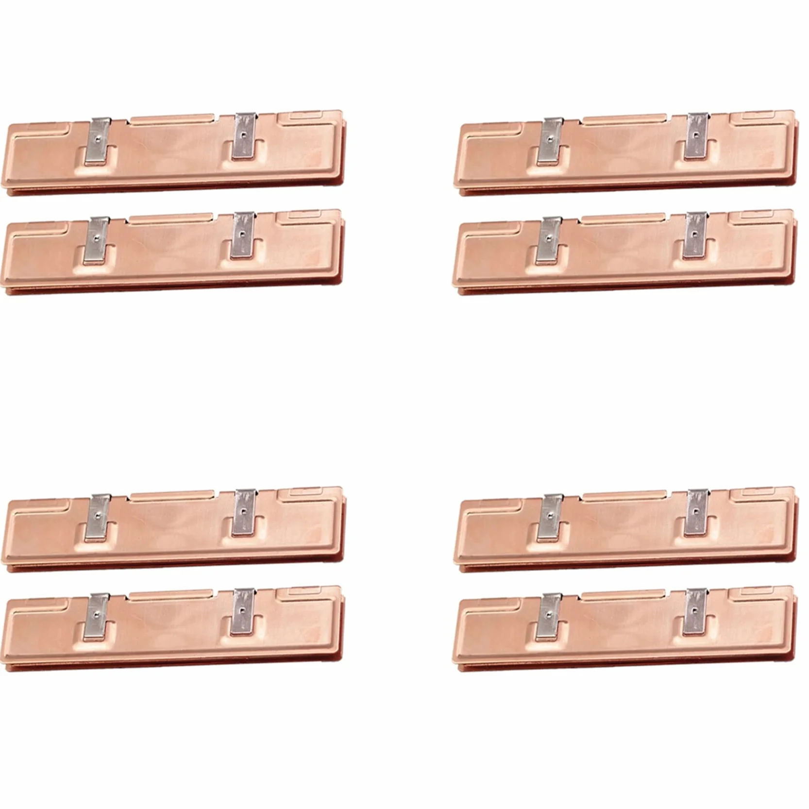 8 Czysta Miedź RAM Radiator ChłOdnicy do PamięCi RAM ChłOdnica ChłOdząca Radiator Pamięć Stacjonarna Radiator DDR2