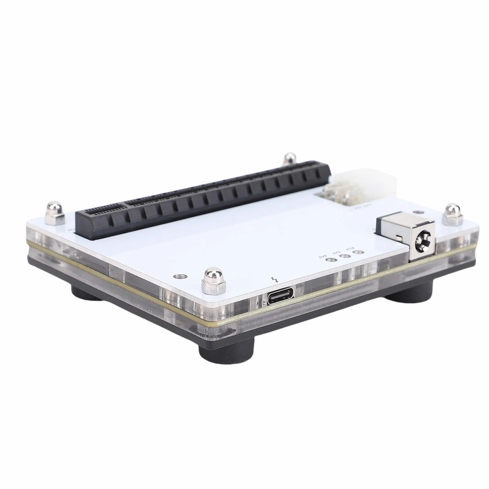 Ausla Zewnętrzna Stacja Dokująca GPU, Metalowa Zewnętrzna Stacja Dokująca do Karty Graficznej PCB z 3 4 USB4, Gniazdo PCIe 16X, Kabel 1 M, Wspornik SFX do Przenośnego Laptopa Gier