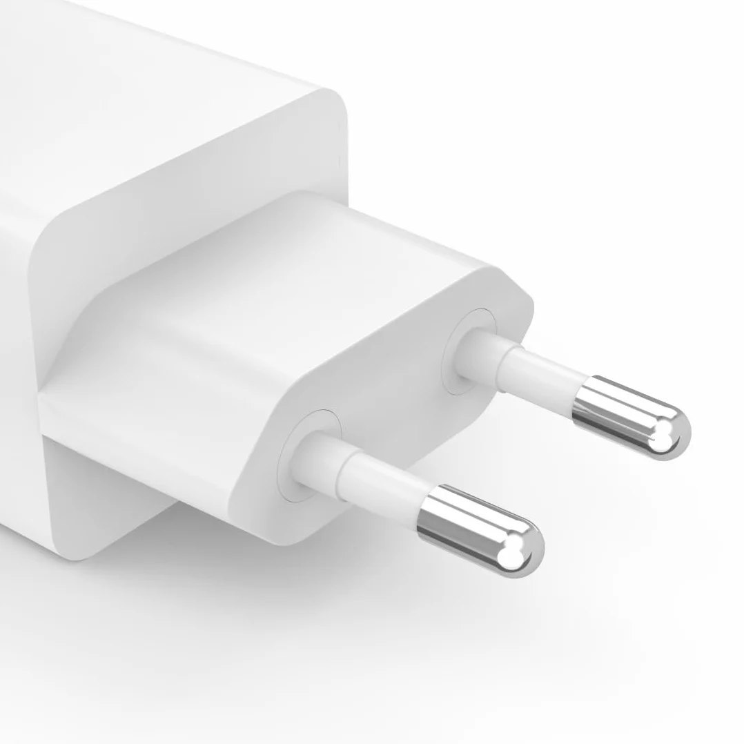 Hama Ładowarka sieciowa do telefonu 30 W (USB C, USB A, adapter do ładowania, Power Delivery, Ouick Charge, do ładowania) biała