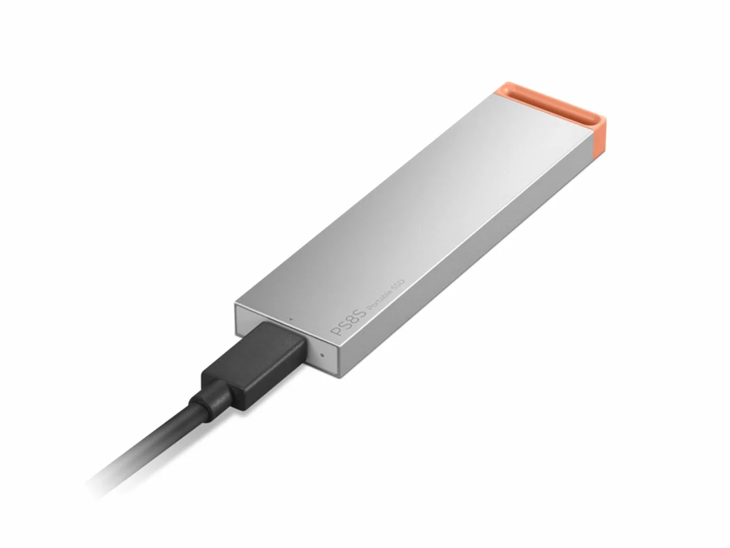 Lenovo Przenośny dysk SSD 1 TB PS8S USB3.2 Gen2 typu C, stop metalu do 1050 MB/s, odczyt, zapis 1000 MB/s