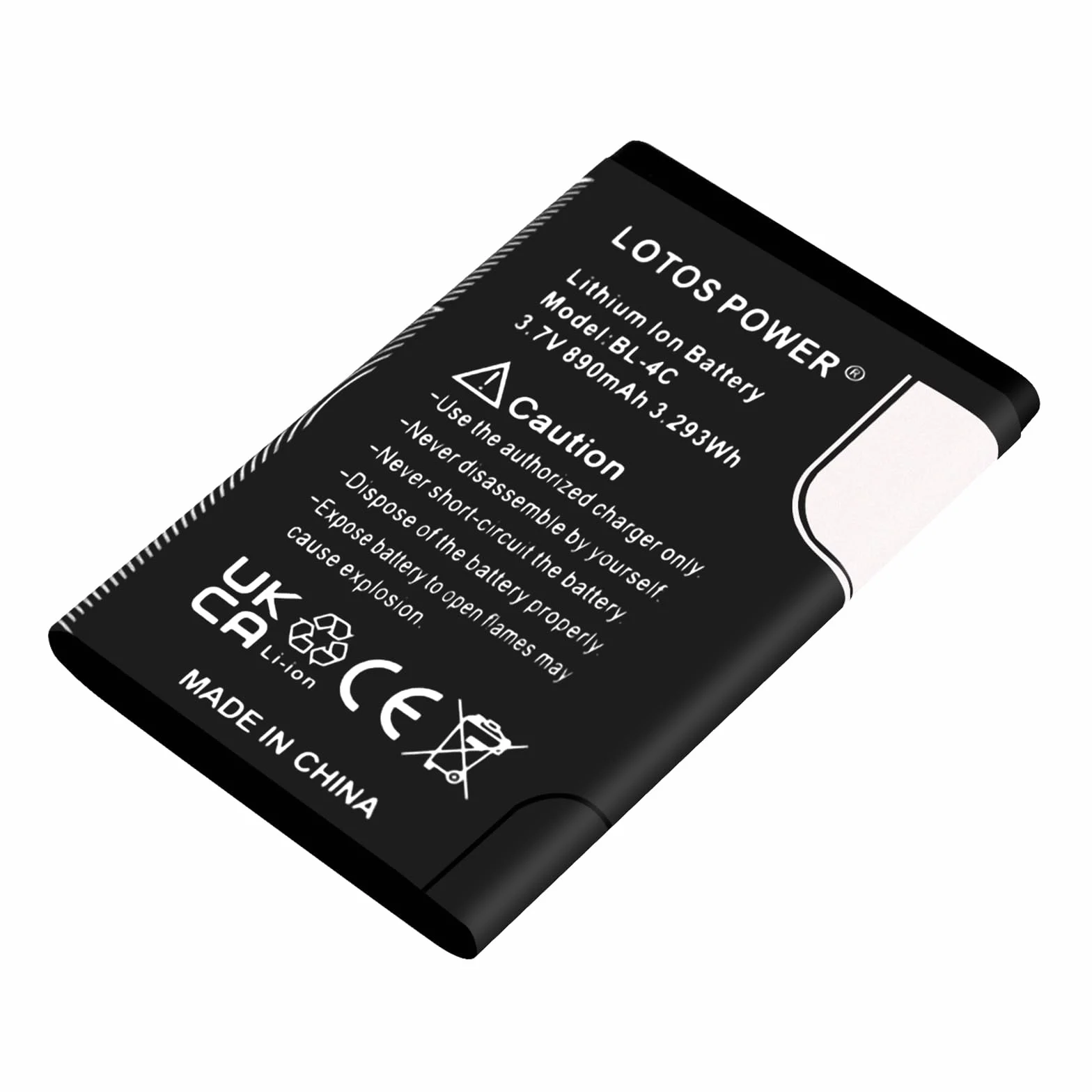 2 szt. 890 mAh BL-4C BL4C bateria do Nokia 1661 X2 6230 108 107 2220 Slide 3500 Classic 6300i 6301 7270N