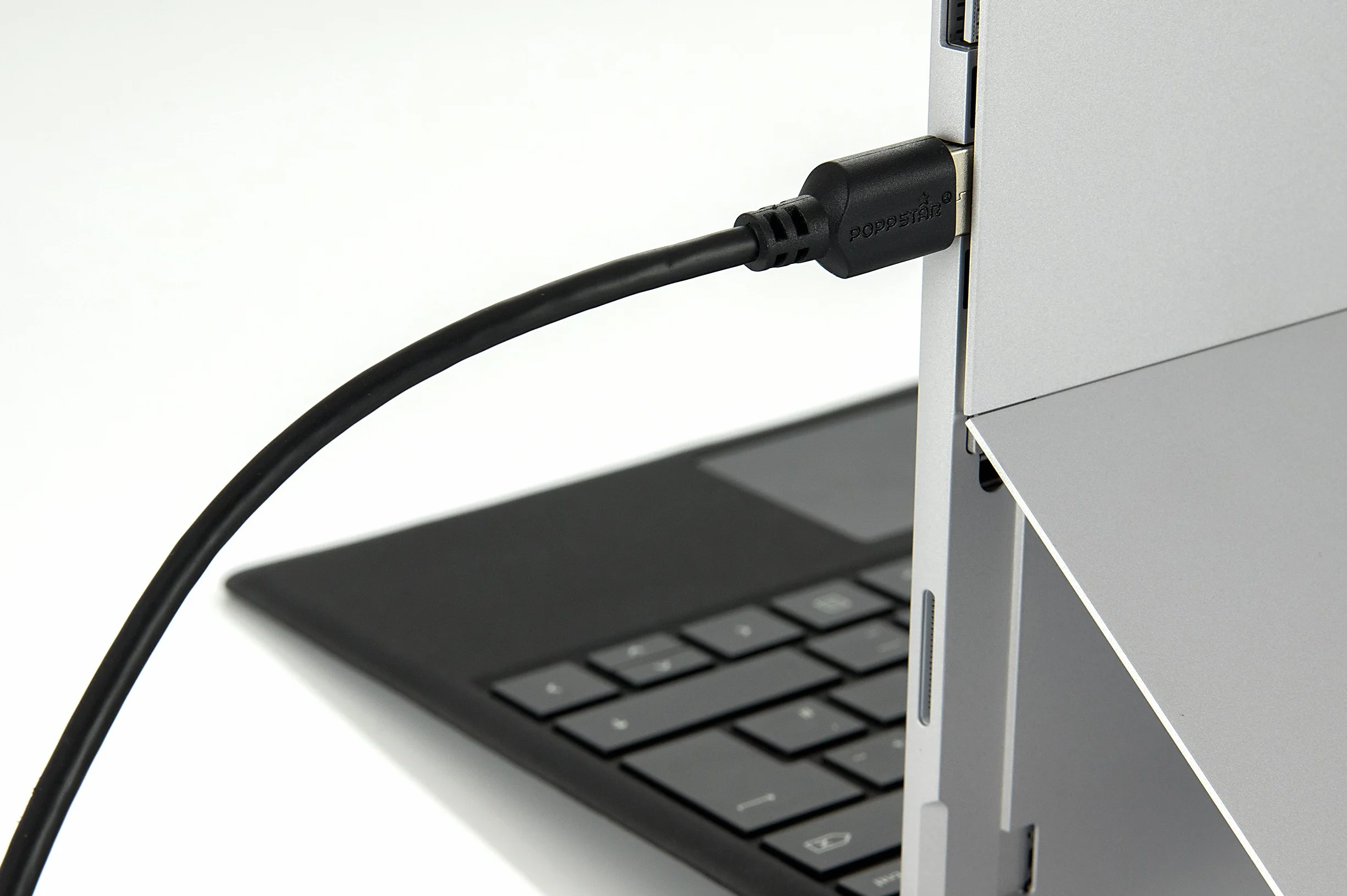 Poppstar adapter do dysku twardego (USB 3.1 Gen 1 typ A), kabel USB SATA do dysków zewnętrznych (SSD, HDD, 2,5 i 3,5 cala) do 5 Gb/s, obsługa UASP dł. kabla 1m (bez zasilacza)