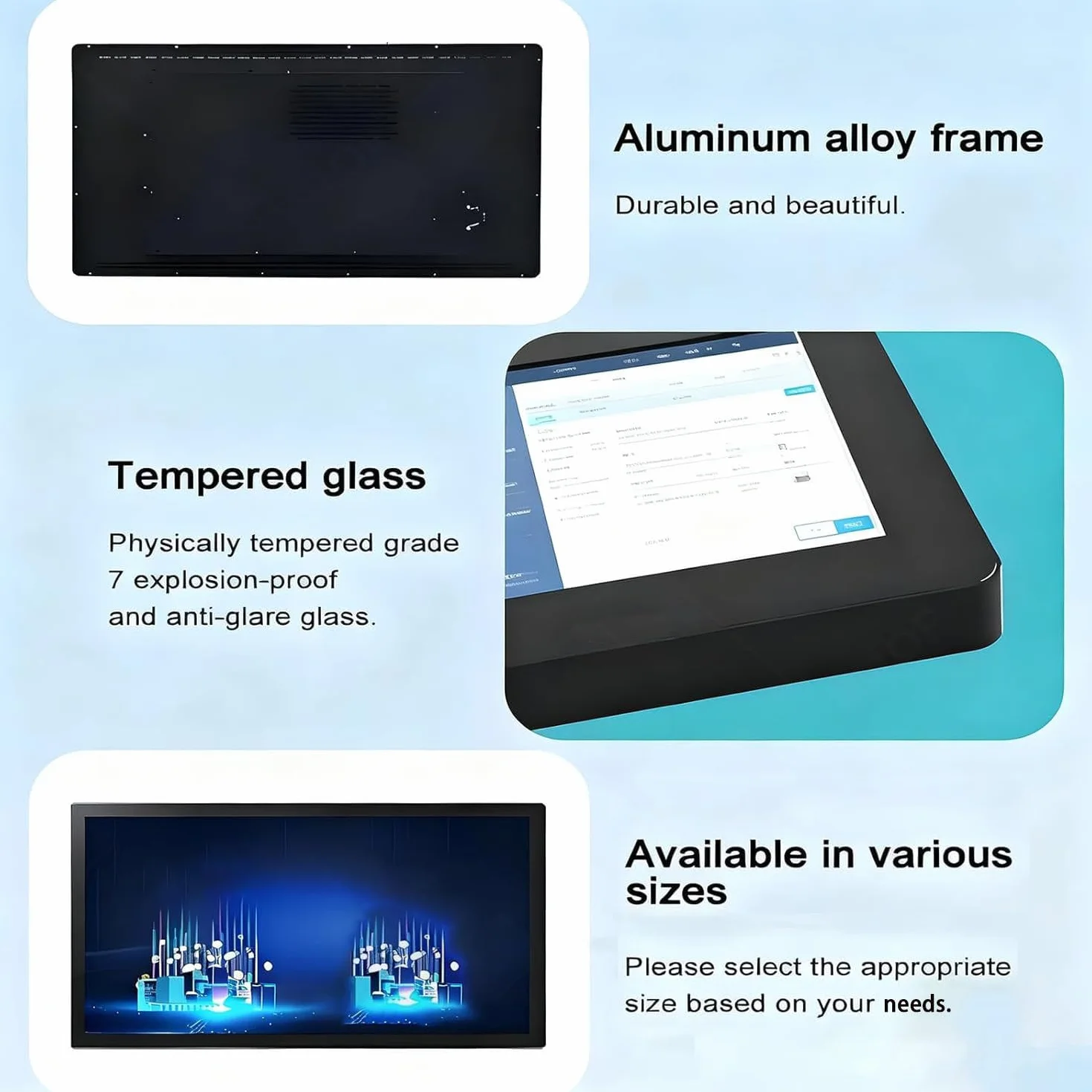 Cyfrowy Kiosk Reklamowy I Odtwarzacz Multimedialny, WyśWietlacz Lcd, Hdmi/Usb/Wifi, PrzełąCzanie MięDzy Trybem Poziomym I Pionowym, Inteligentny Podzielony Ekran W PęTli Non-Touch-27"