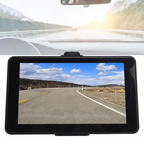 Nawigacja GPS z ekranem dotykowym podwójny ekran duży ekran nawigacja dla samochodów ciężarowych autobus FM transmisja głosowa przypomnienie przenośna nawigacja GPS