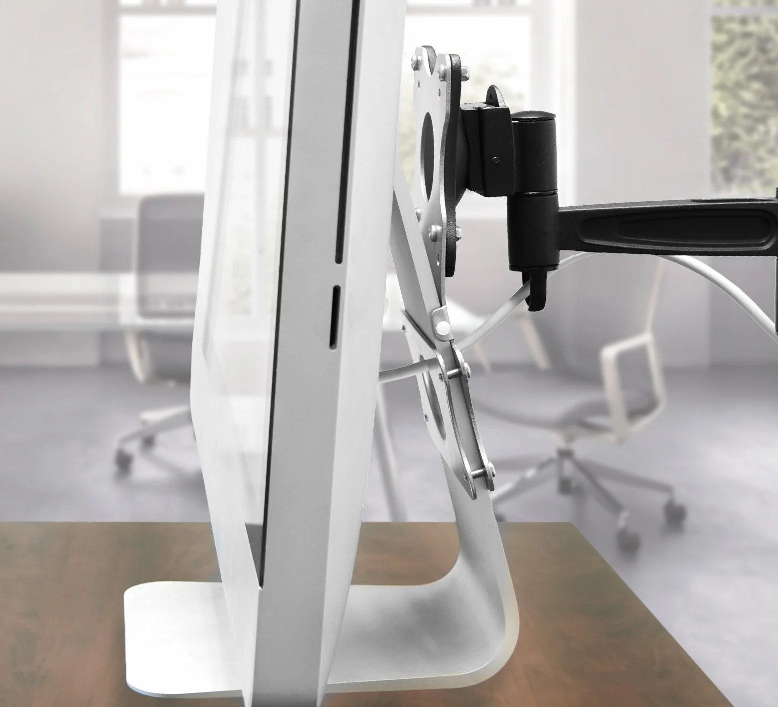 VIVO Adapter VESA, zestaw wsporników do Apple 54.6 cm i 68.6 cm iMac, modele z końca 2009 do 2020, komputer z wyświetlaczem LED, stojak-MACB