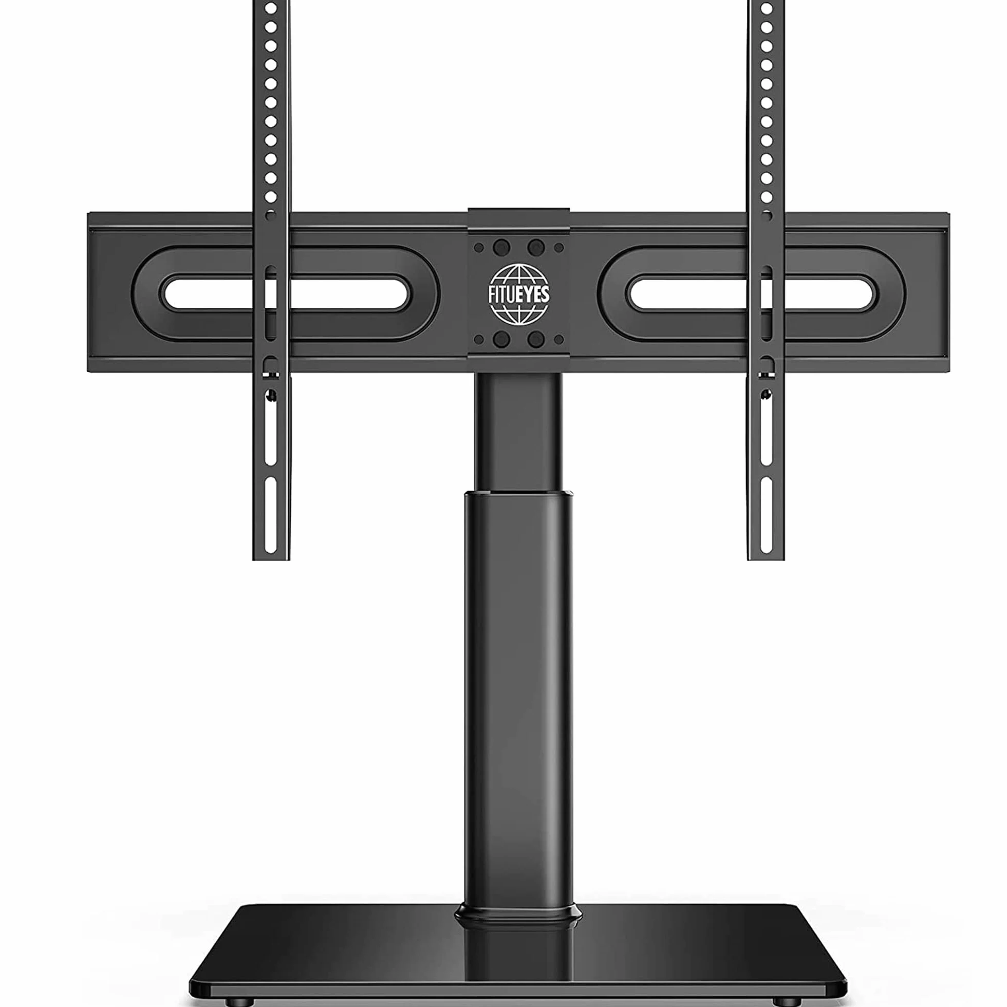FITUEYES Uchwyt TV na stojaku TV do monitora od 32 do 65 cali Regulowana wysokość obrotowa ±40° Stojak TV Maksymalne obciążenie 40KG Max VESA 400x600 mm