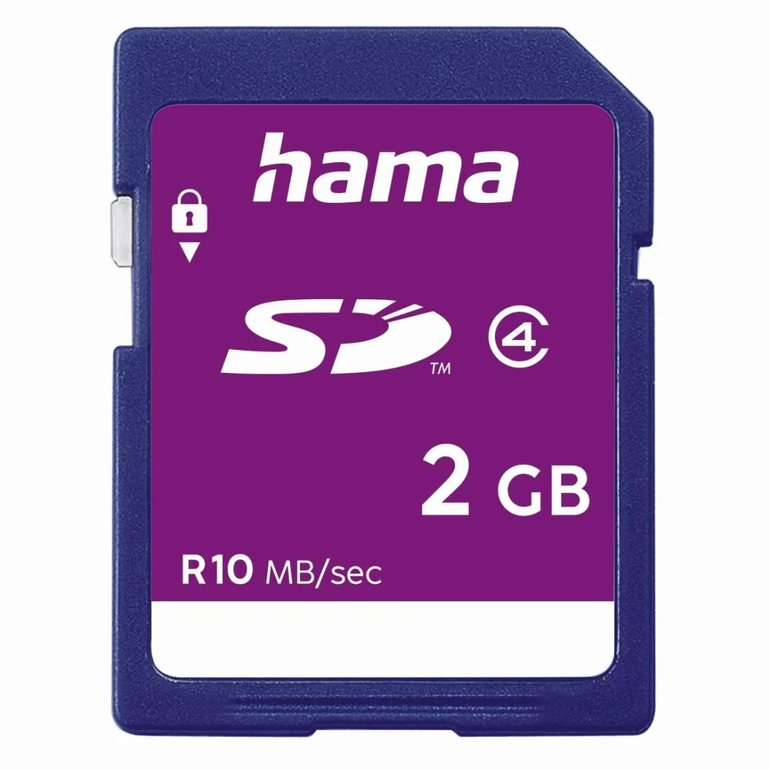 Hama 00055377 Karta Pamięci Flash Klasa 10 2 GB
