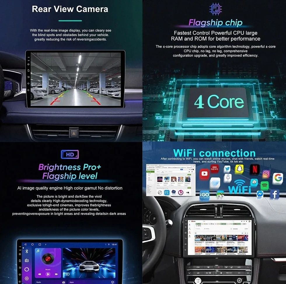 Radio Samochodowe dla Volkswagen Scirocco 3 2008-2014 9 Inches Android 15 Radio Samochodowe Podwójne Steering Wheel Controls Dla, 8 Core 4G+64G
