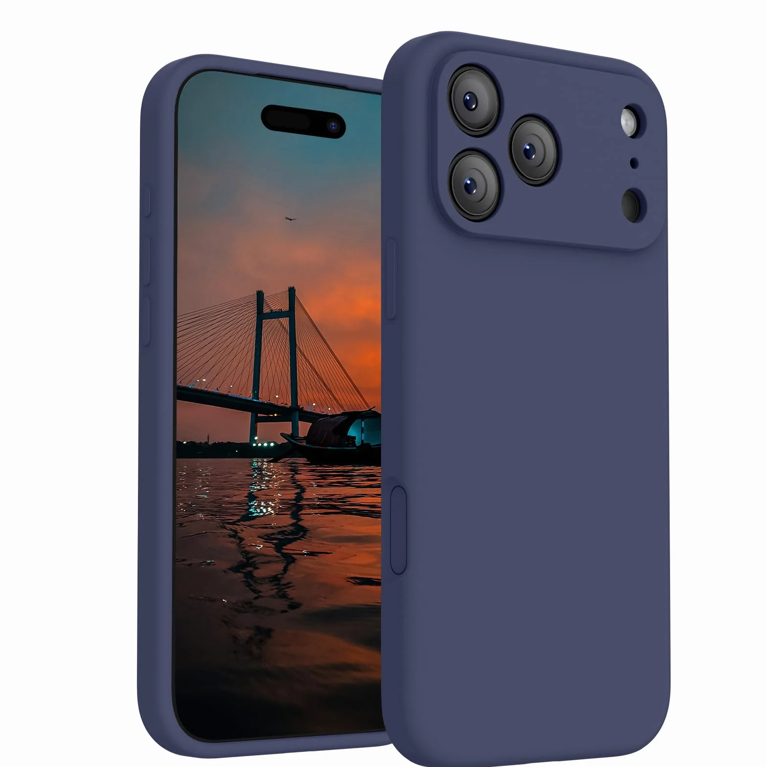 FireNova Magnetic for iPhone 17 Pro Case, kompatybilne z MagSafe, [zintegrowany silikonowy przycisk sterowania aparatem] [ochrona aparatu] odporne na zarysowania etui na telefon komórkowy, 6,3