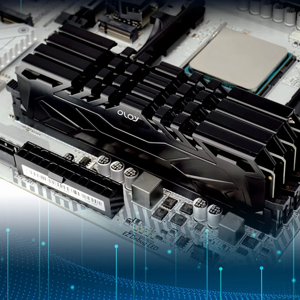 OLOy DDR4 RAM 16 GB (2 x 8 GB) 2666 MHz CL19 1,2 V 288-pinowy komputer stacjonarny UDIMM (MD4U082619BJDA)