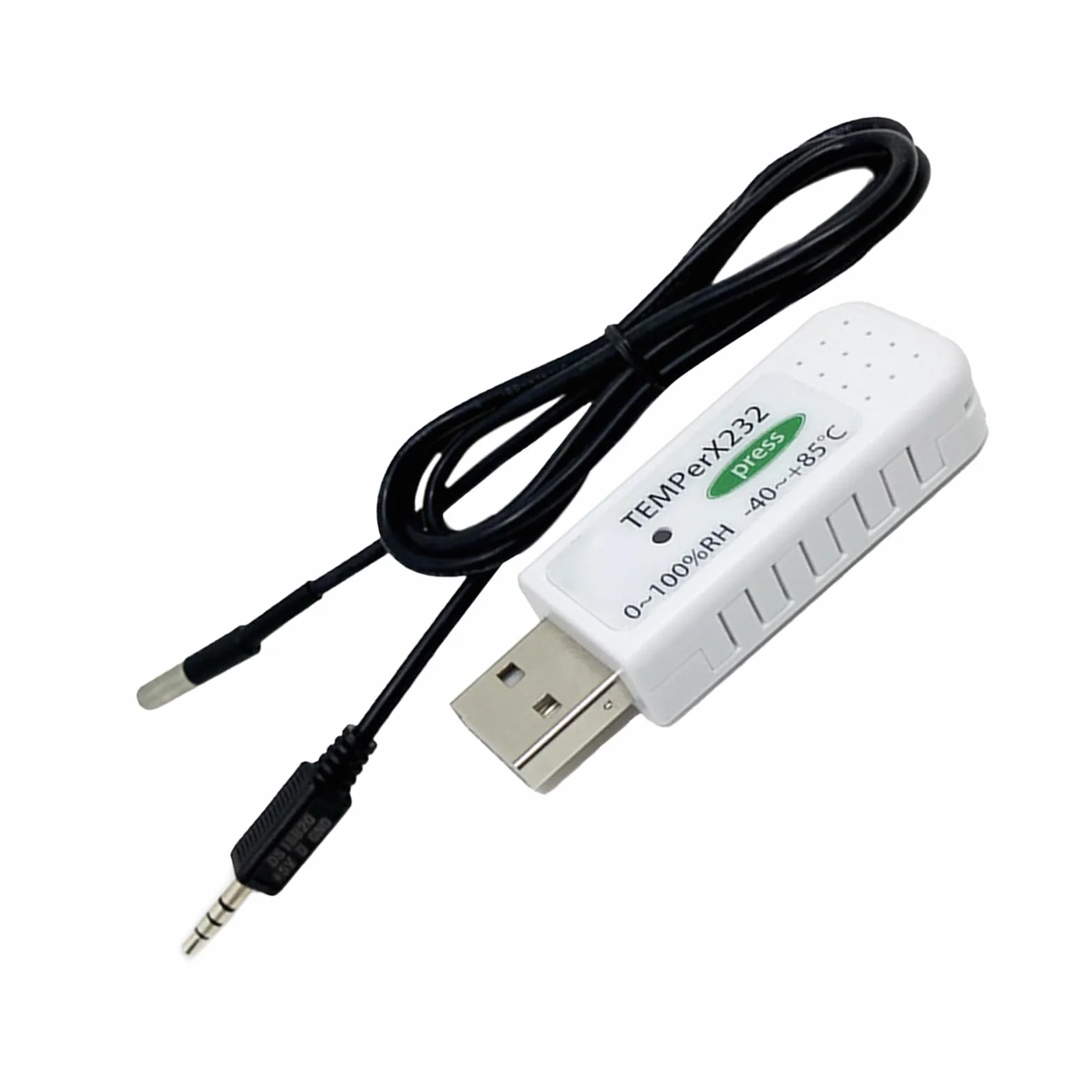 USB miernik temperatury i wilgotności, sonda zewnętrzna, alarm e-mail, przechowywanie danych, rejestrator,