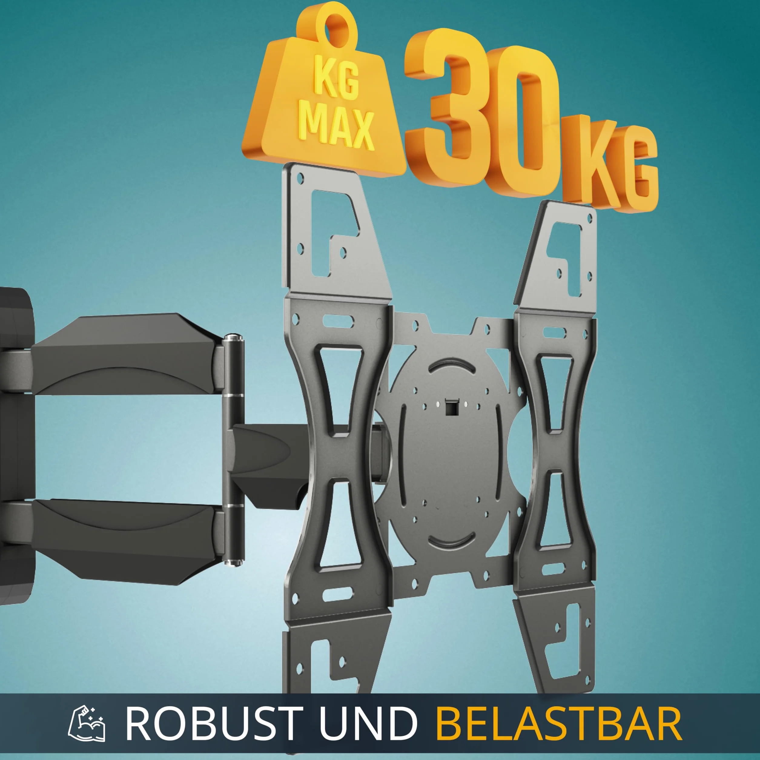 RICOO VESA uniwersalny adapter – uchwyt ścienny do telewizora i monitora 32-55 cali, VA0300 rozszerzenie 200 x 200 do 400 x 400 cm, uchwyt na telewizor do montażu na ścianie