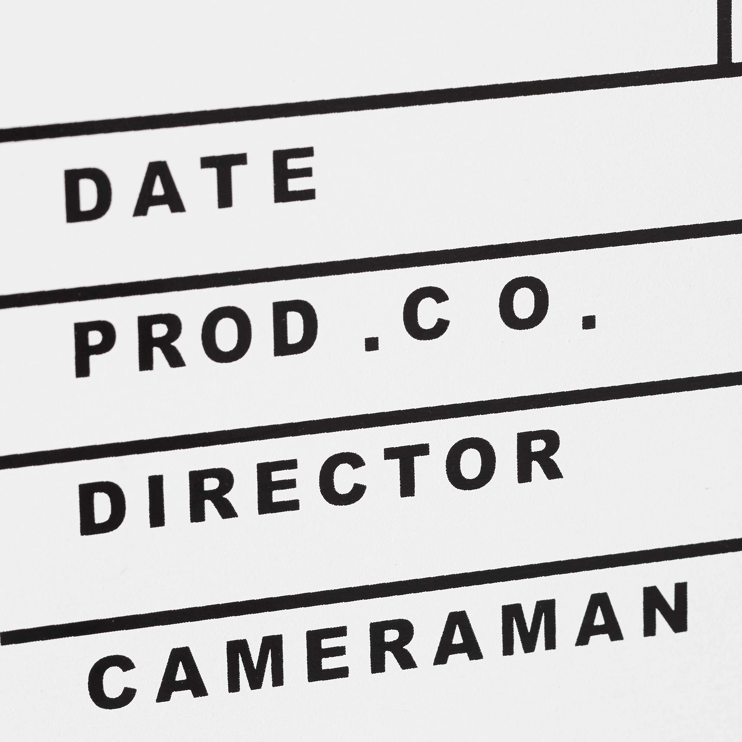 Relaxdays GmbH 10021347 Hollywood reżyserzy filmowe Clapperboard