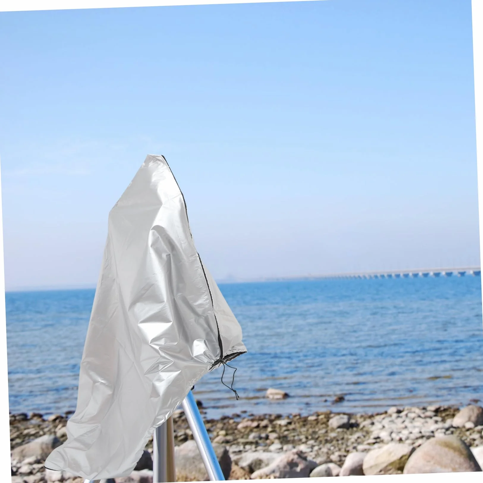 Pokrowiec Na Teleskop 210d Oxford Rain Cover Uv Silver 150x85cm