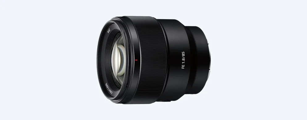 Sony SEL85F18 85 mm F/1,8-22 średni teleobiektyw stałego aparatu Prime, czarny