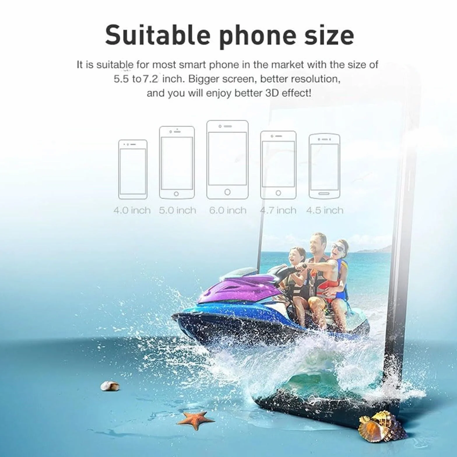 Zestaw słuchawkowy VR Virtual Reality do iPhone'a 16, 15, 14, 13 Pro Max Plus, Samsung Galaxy S24, S23, S22, okulary VR z pilotem VR, zestaw do gier wideo dla dorosłych, dzieci, do gier wideo