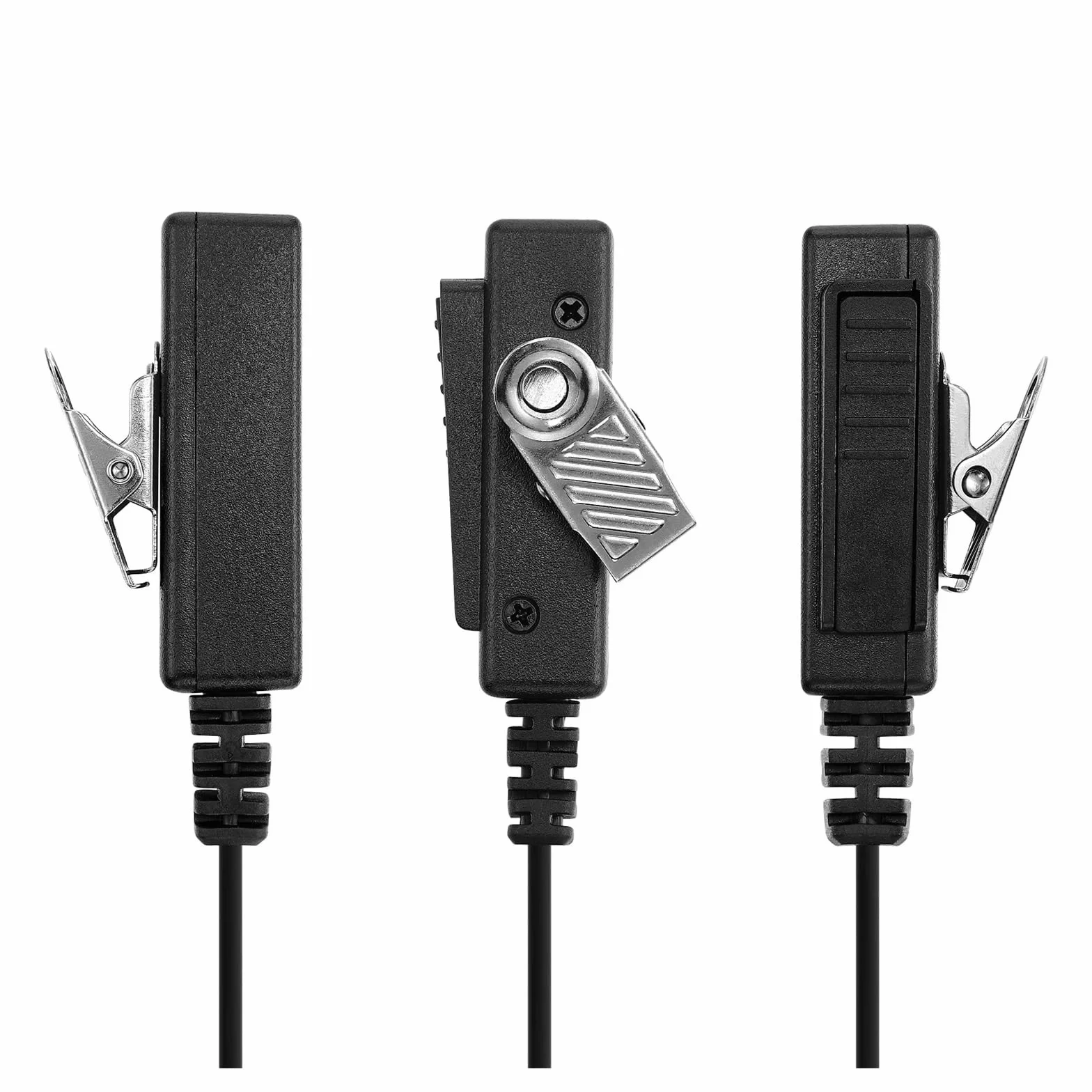 Słuchawka Walkie Talkie, pasująca do Motorola LP1010, CLP1040, radiotelefon 2-drożny z tubą akustyczną, 2 przewody, mikrofon PTT