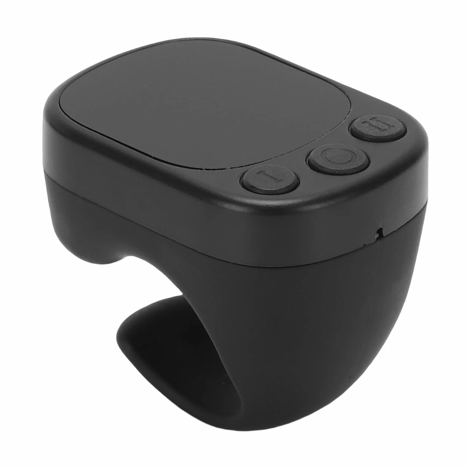 ASHATA Pierścień Przewijania, Mysz Air Finger Ring z Touchpadem, moduł Przełączania Stron Bluetooth dla Aplikacji na Telefon Komórkowy i Tablety, do zdjęć z Aparatu, Nagrywania Wideo