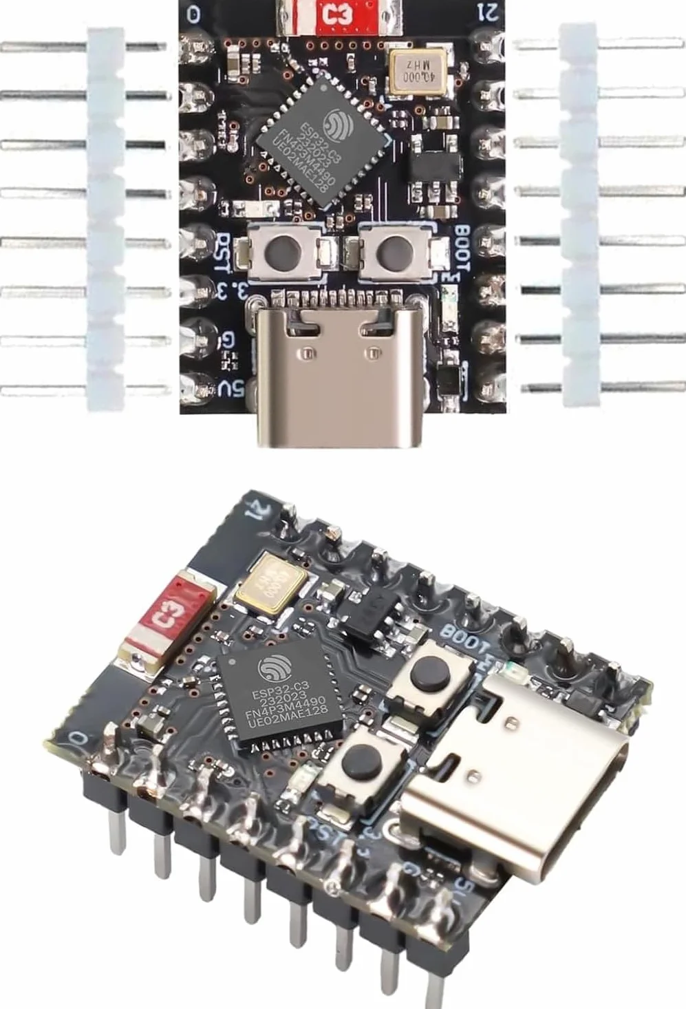 3 x ESP32-C3 Super Mini płyta rozwojowa Mini ESP32 C3 (lutowana)