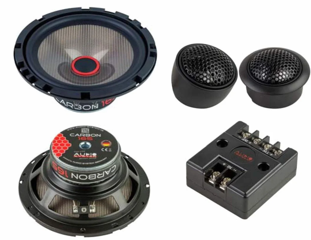 Audio System Carbon 165 głośnik 16,5 cm 2-drożny Compo Speaker System - zestaw