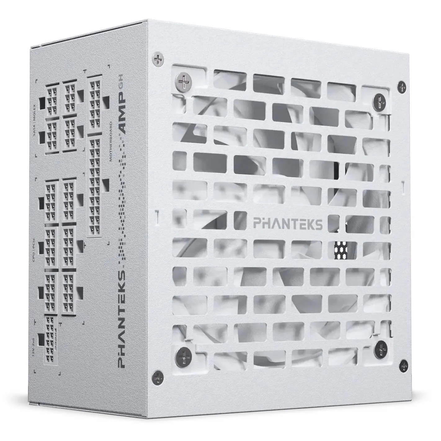 Phanteks AMP GH V2 1000 W zasilacz PC, biały, 1000 W, zasilacz ATX, PCIe 5.1, ATX 3.1 PSU | 80 Plus Platinum, wszystkie kable odłączane, cichy
