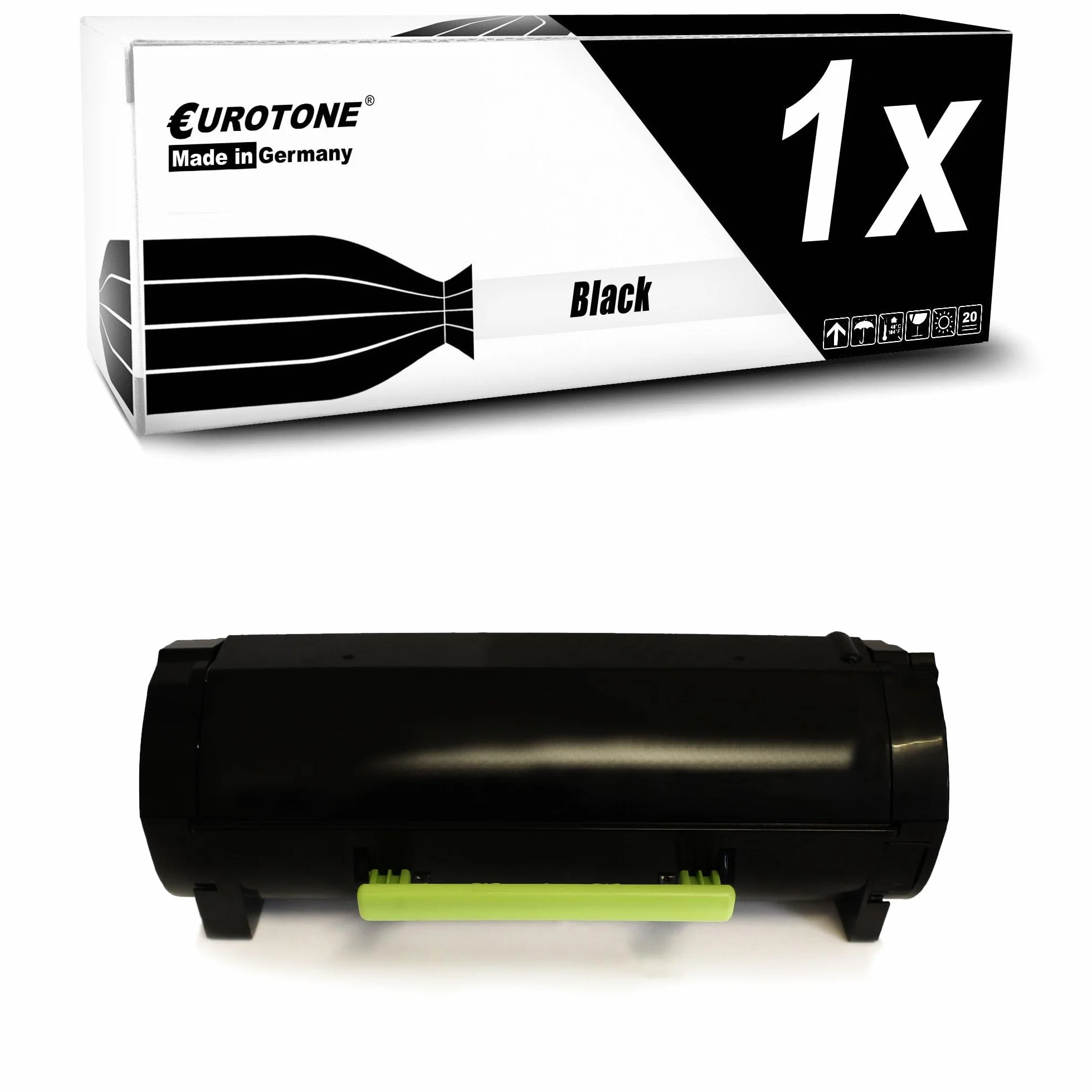 Eurotone Toner toner kompatybilny jako zamiennik do Lexmark MS417 MS517 MS617 MX417 MX517 MX617 zastępuje 51B2H00 czarny