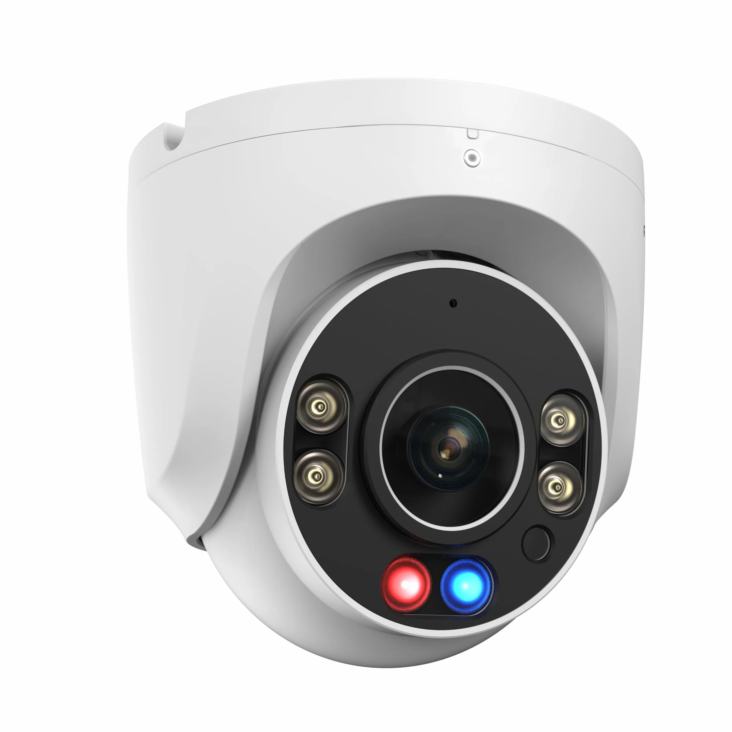 FOSCAM W5EP zewnętrzna kamera PoE (IP66), Ultra HD 3K (5,0 megapiksela), WDR, kąt widzenia 108°, kolorowy noktowizor + IR, dwukierunkowy dźwięk, LED i syrenka alarmowa