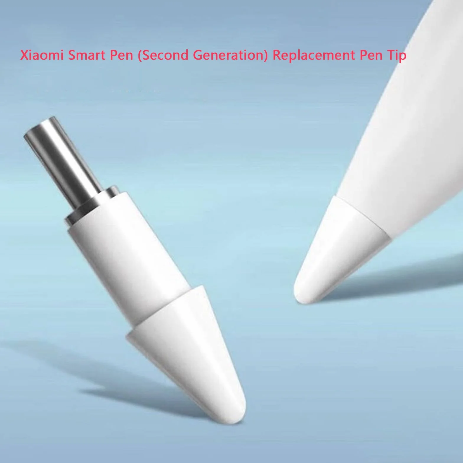4 sztuki wymiennych końcówek, kompatybilne z Xiaomi Smart Pen (2. generacji), końcówka rysika, wymienne końcówki, końcówki dotykowe, przyjemne uczucie podczas pisania, zamiennik rysika do tabletu