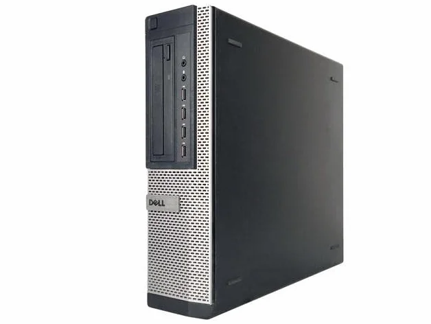 Poprawiono PC Dell OptiPlex 790 DT Intel/RAM 4 GB/HDD 500 GB/Windows 10 Pro/Wi-Fi/dvd-rom/Usb (certyfikowany odnowiony)