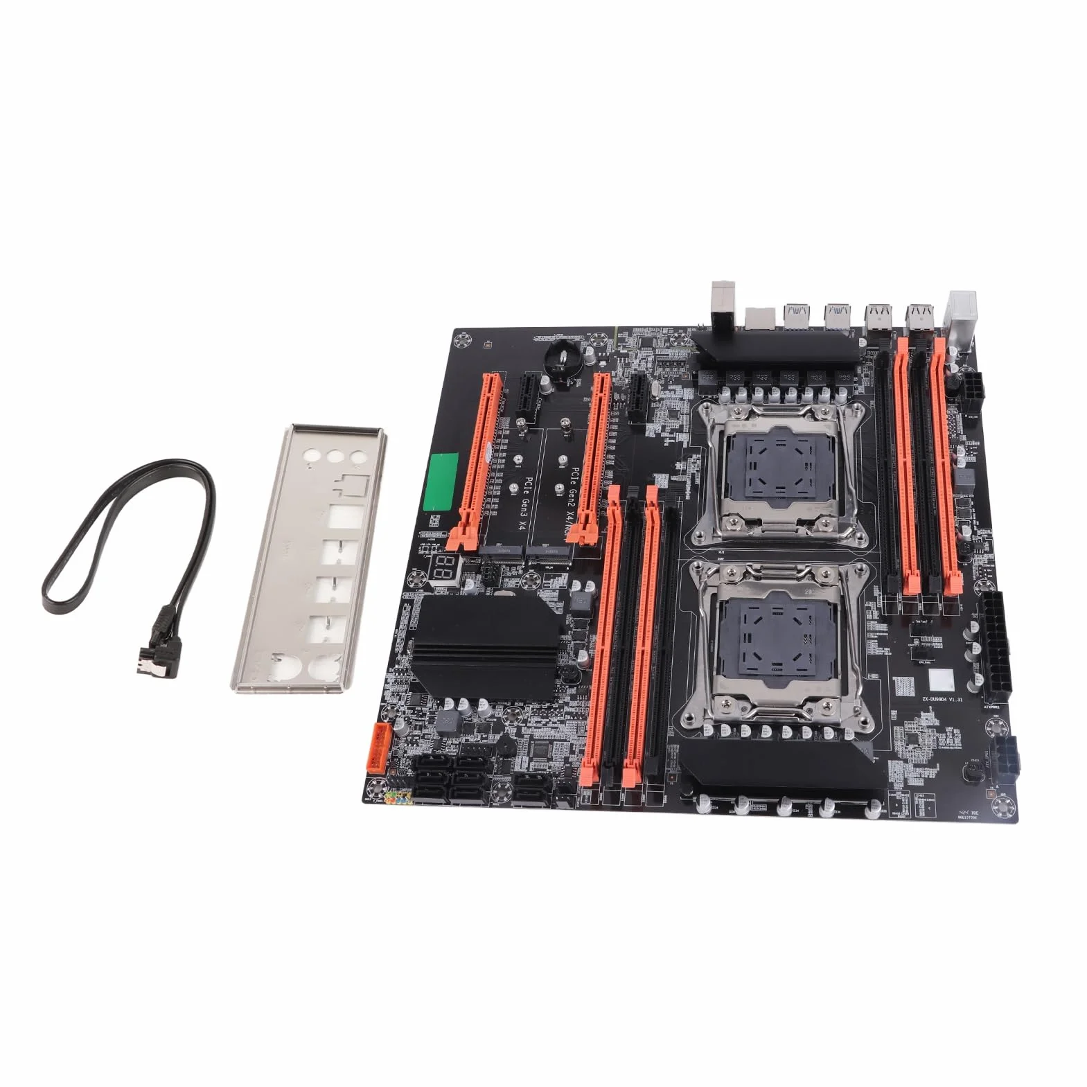 Płyta Główna X99 Płyta Główna Podwójne Gniazdo Płyta Główna Pulpitu 2011 3 Pin DDR4 dla Studyjnego Symulatora Gier Komputerowych E5CPU