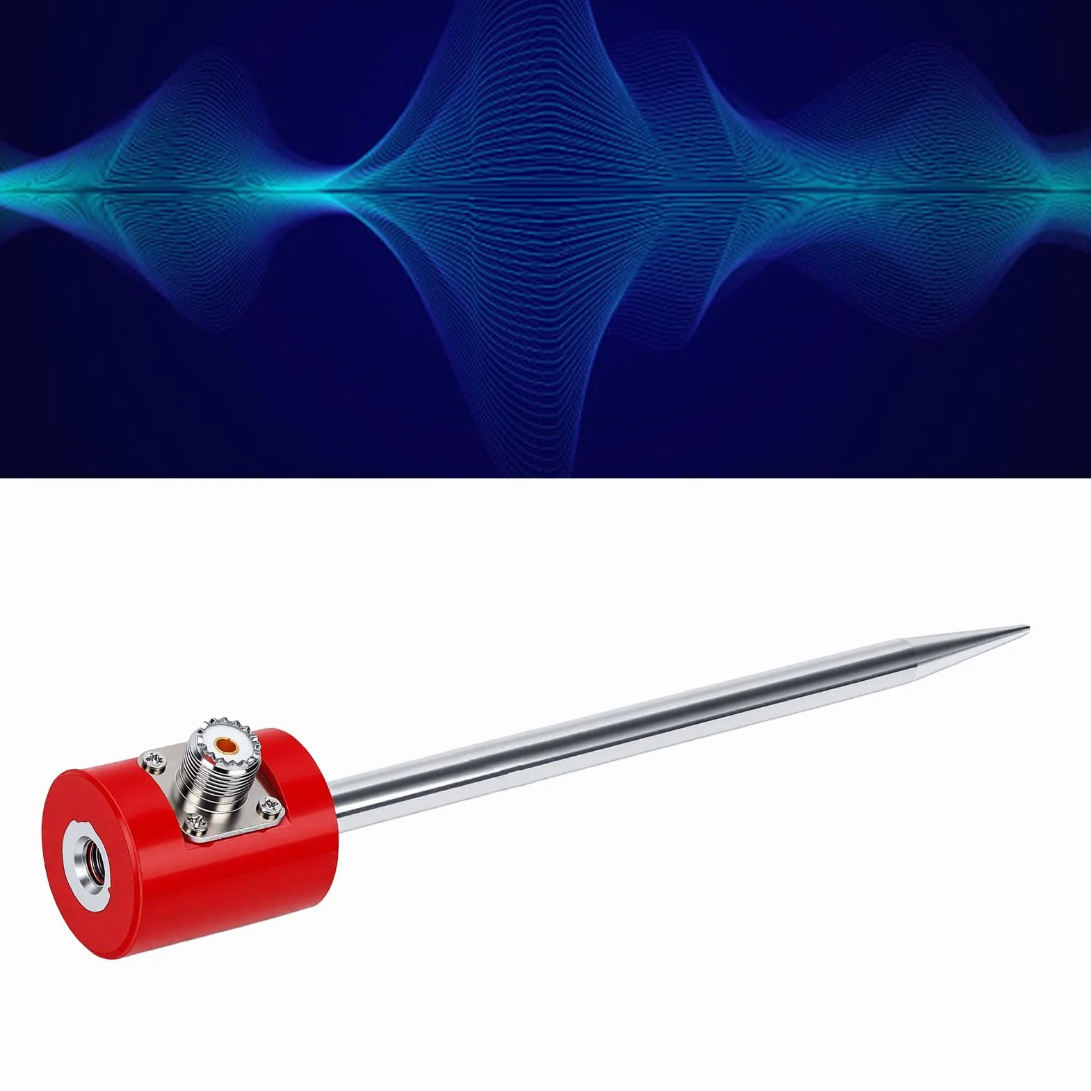 Keenso Anteny QRP HF Trwała Konstrukcja ze Stali Nierdzewnej do Radiotelefonów USDX 5M 16,4FT 300W-600W Mocny Odbiór