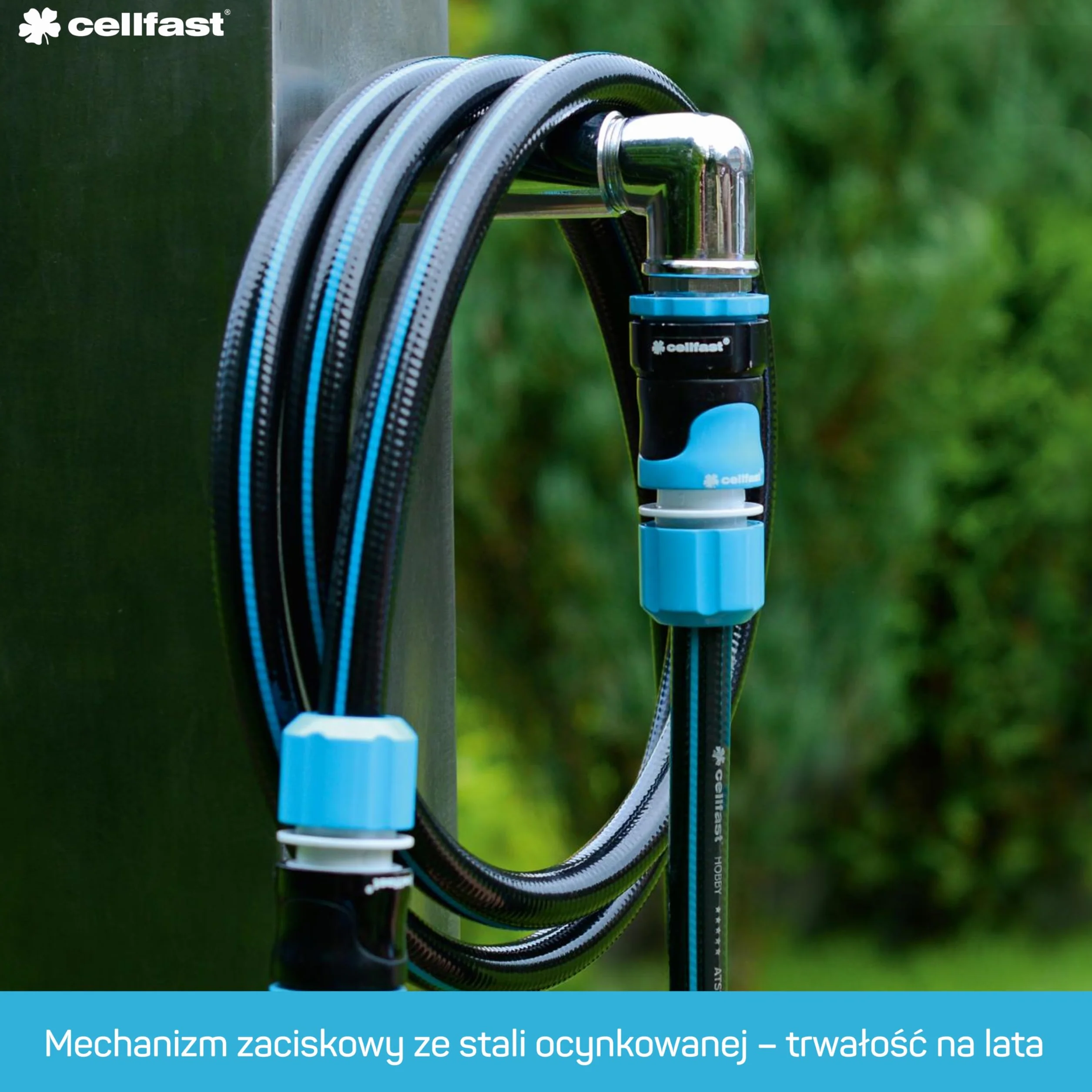 Cellfast Szybkozłącze SAFETOUCH IDEAL 3/4" PC/ABS Ergonomiczny